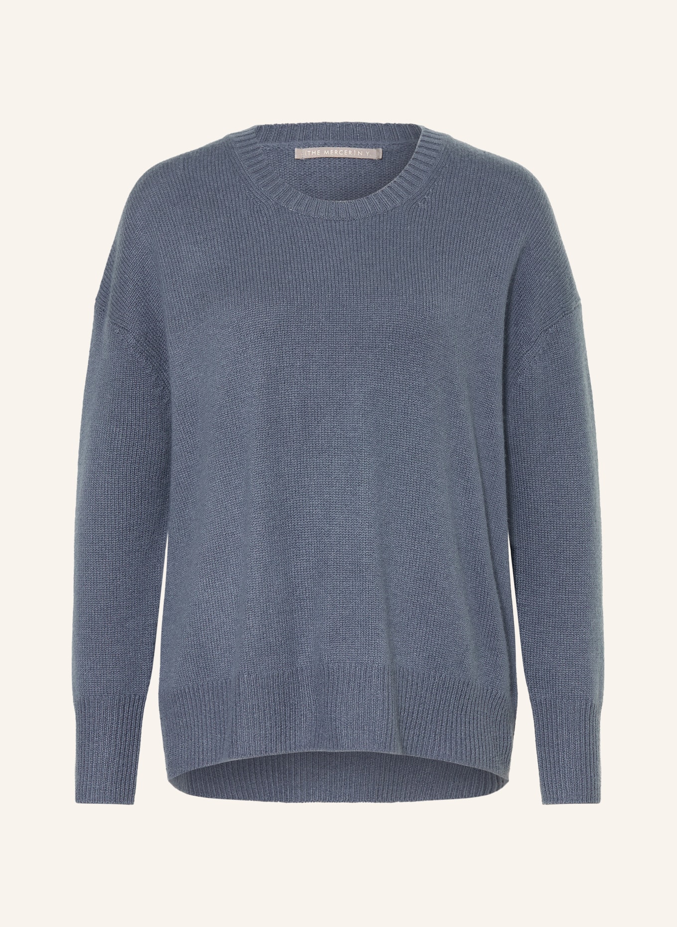(THE MERCER) N.Y. Cashmere-Pullover: BLAUGRAU