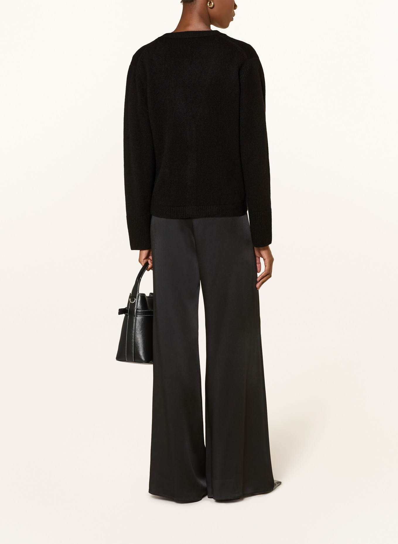 (THE MERCER) N.Y. Cashmere cardigan: BLACK