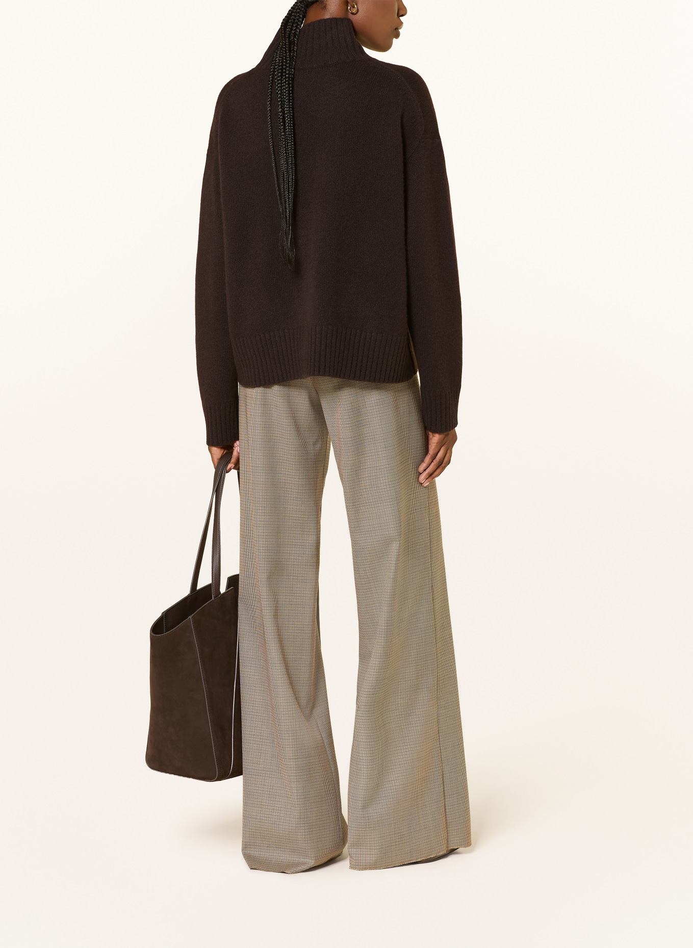 (THE MERCER) N.Y. Cashmere Sweater: BROWN
