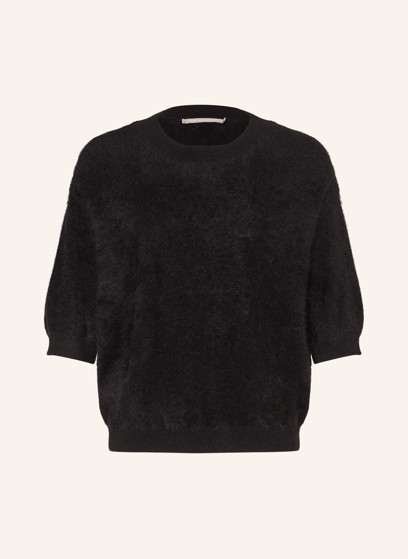 (THE MERCER) N.Y. Cashmere-Pullover: SCHWARZ