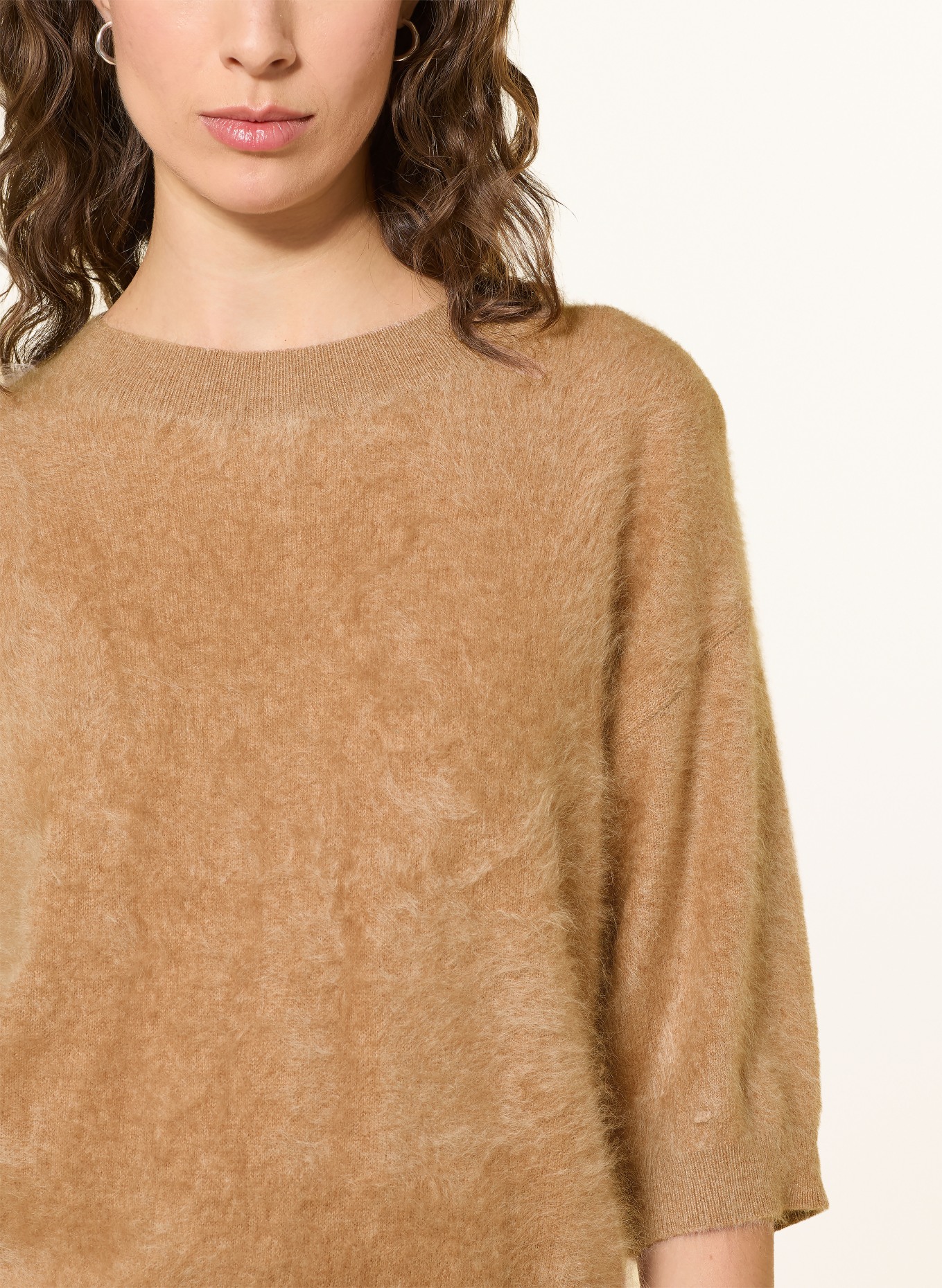 (THE MERCER) N.Y. Cashmere-Pullover: CAMEL