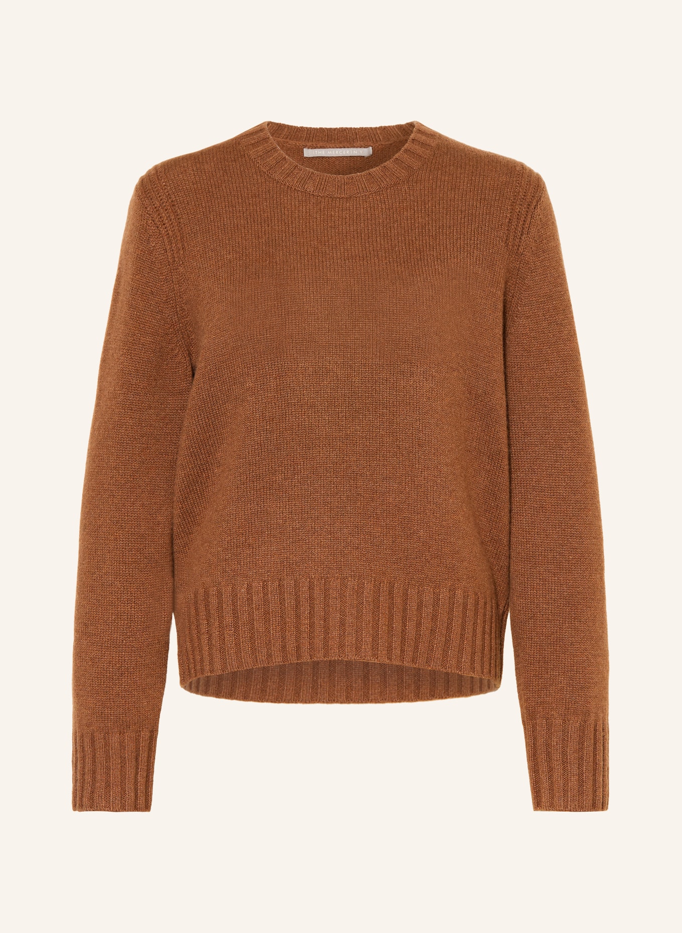 (THE MERCER) N.Y. Cashmere Sweater: DARK BROWN
