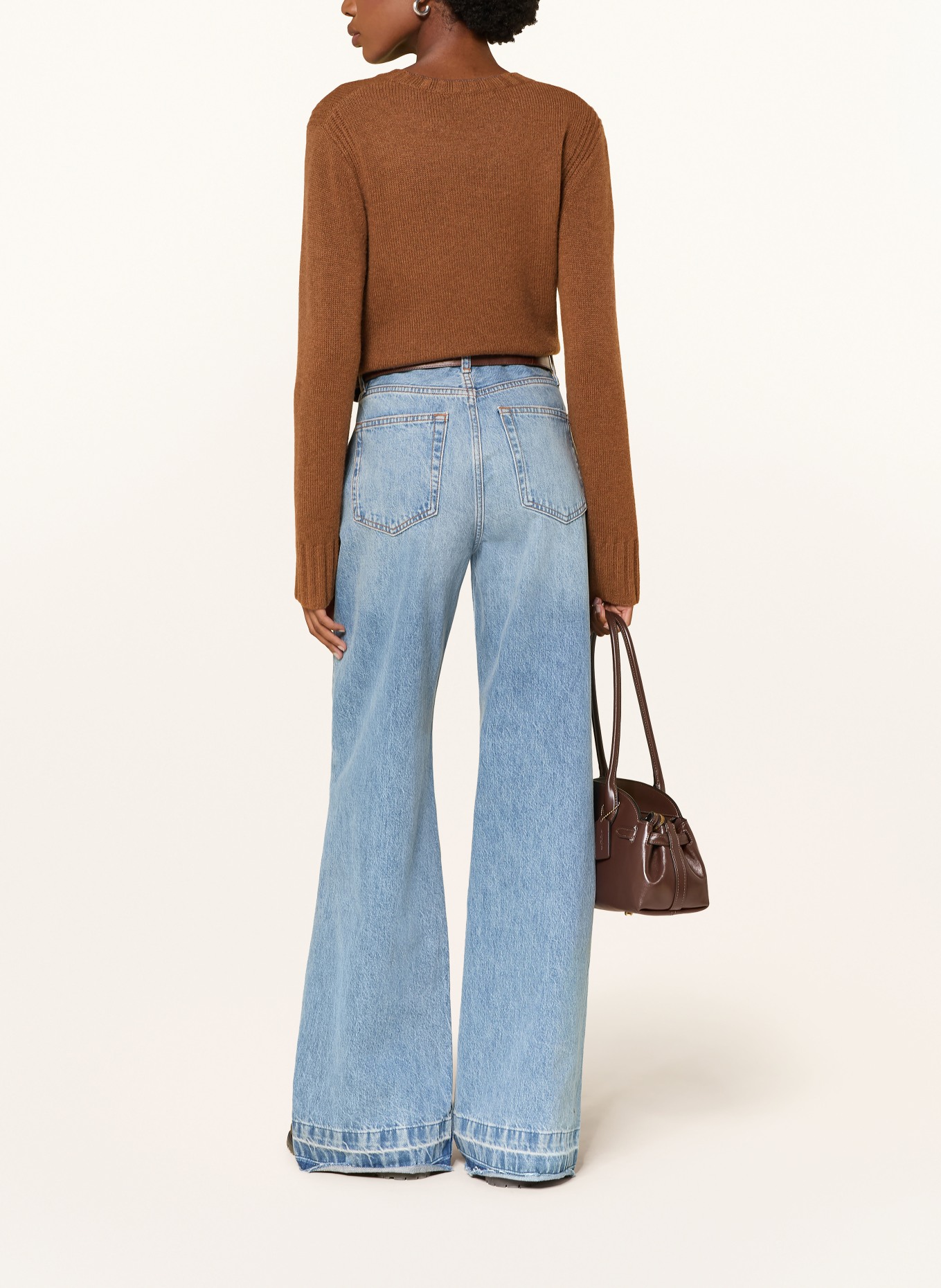 (THE MERCER) N.Y. Cashmere Sweater: DARK BROWN