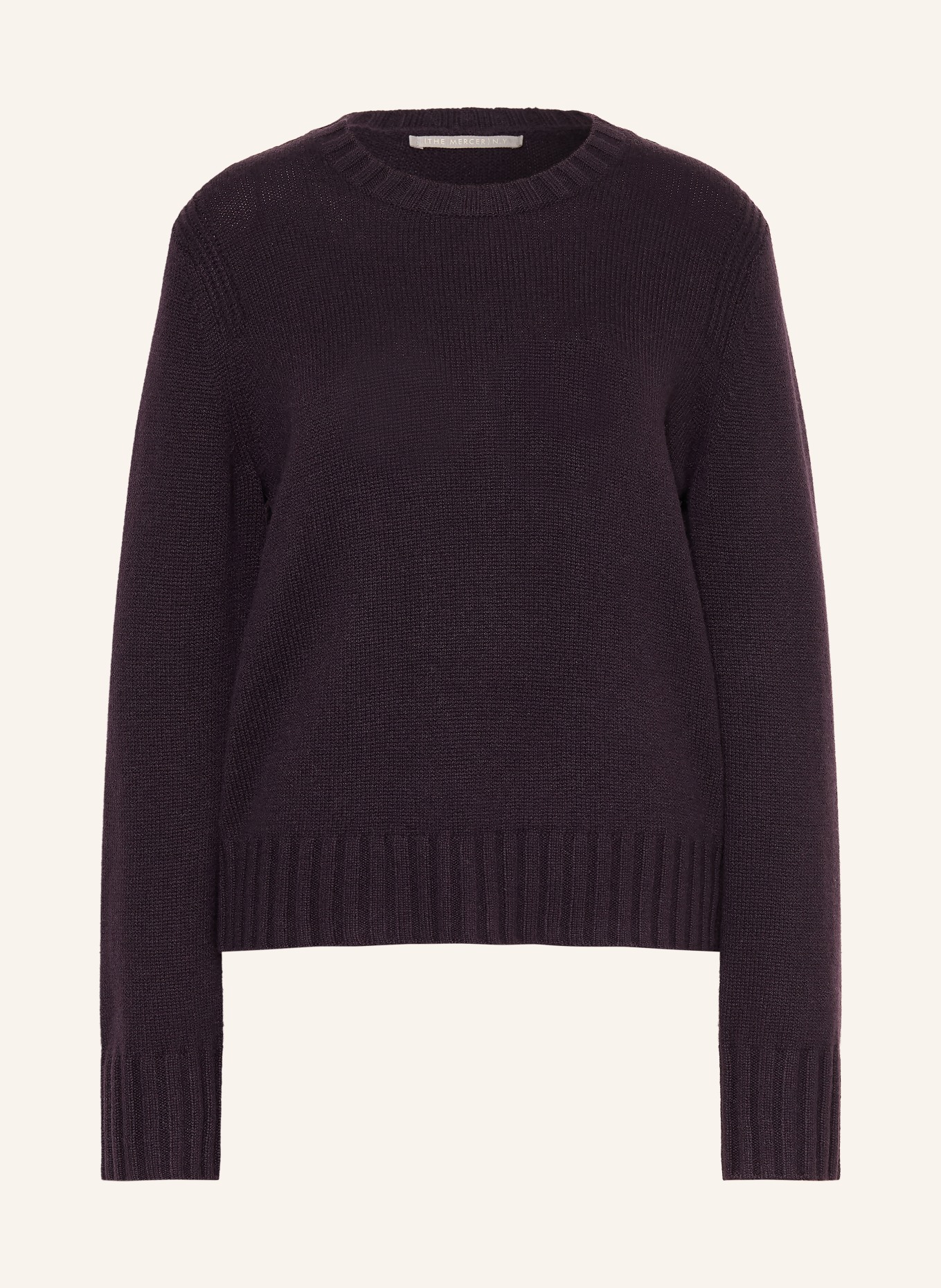(THE MERCER) N.Y. Cashmere Sweater: DARK RED