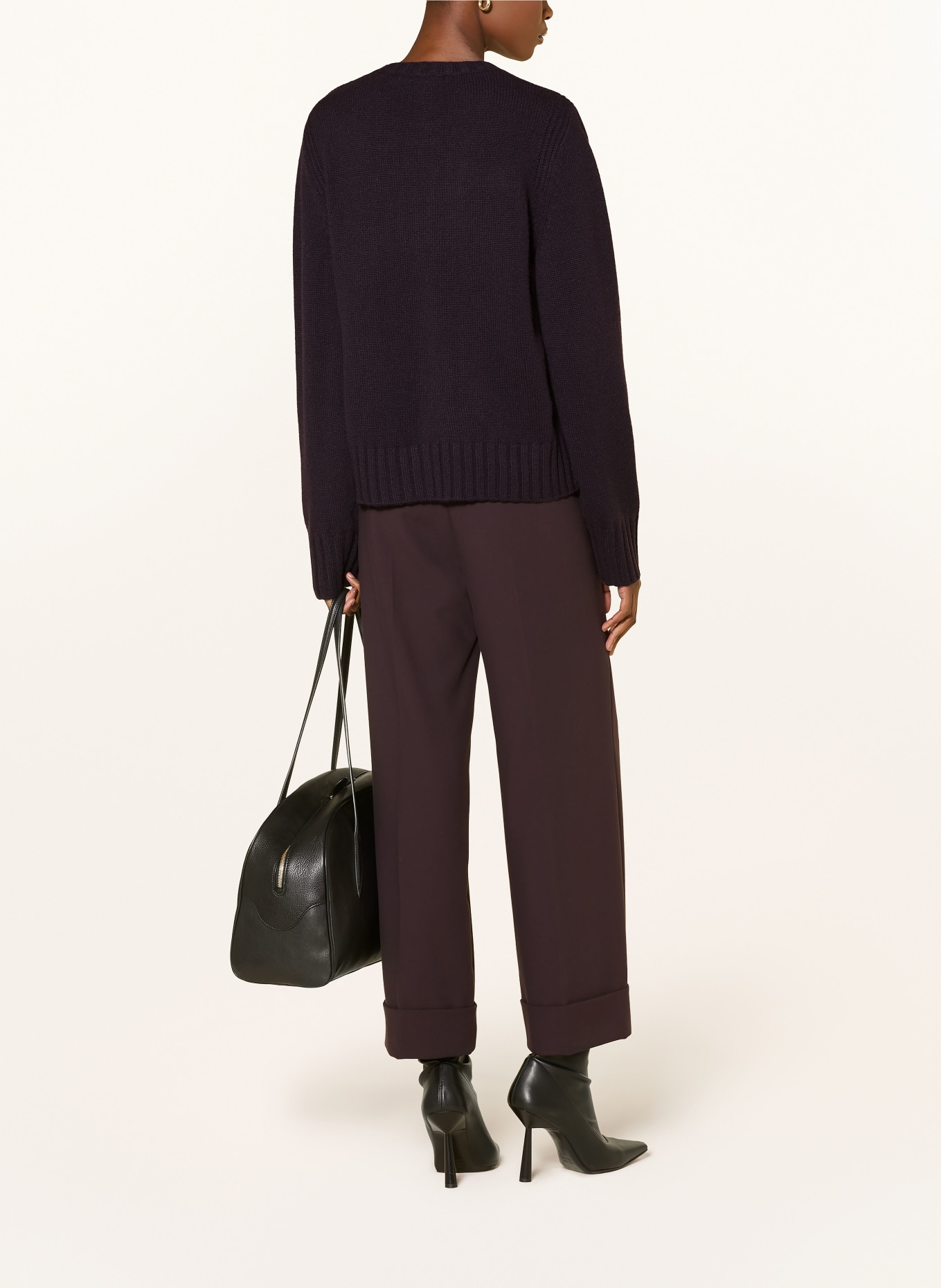 (THE MERCER) N.Y. Cashmere Sweater: DARK RED