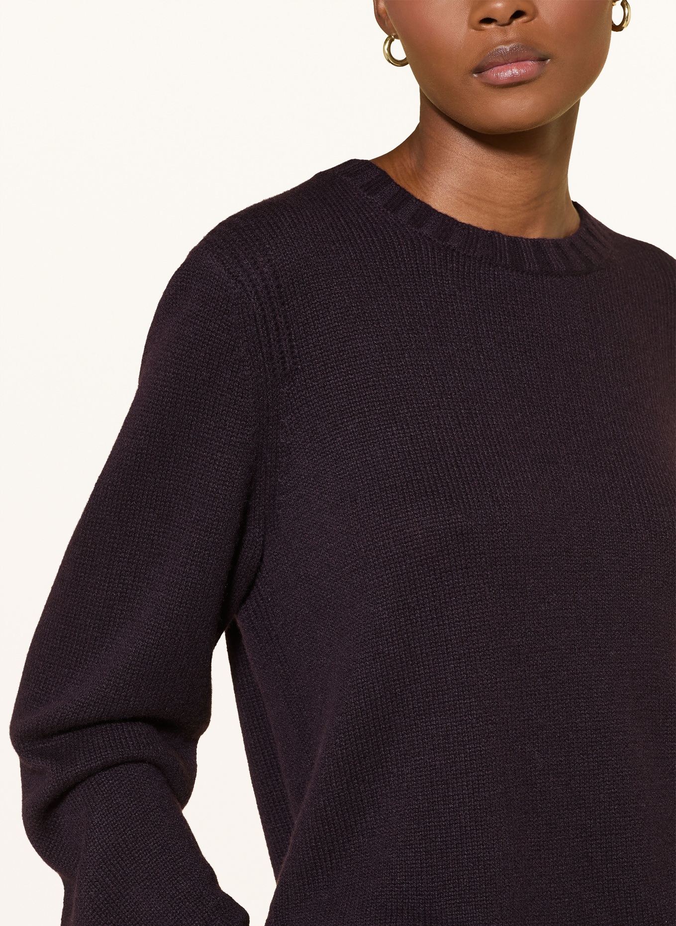 (THE MERCER) N.Y. Cashmere Sweater: DARK RED