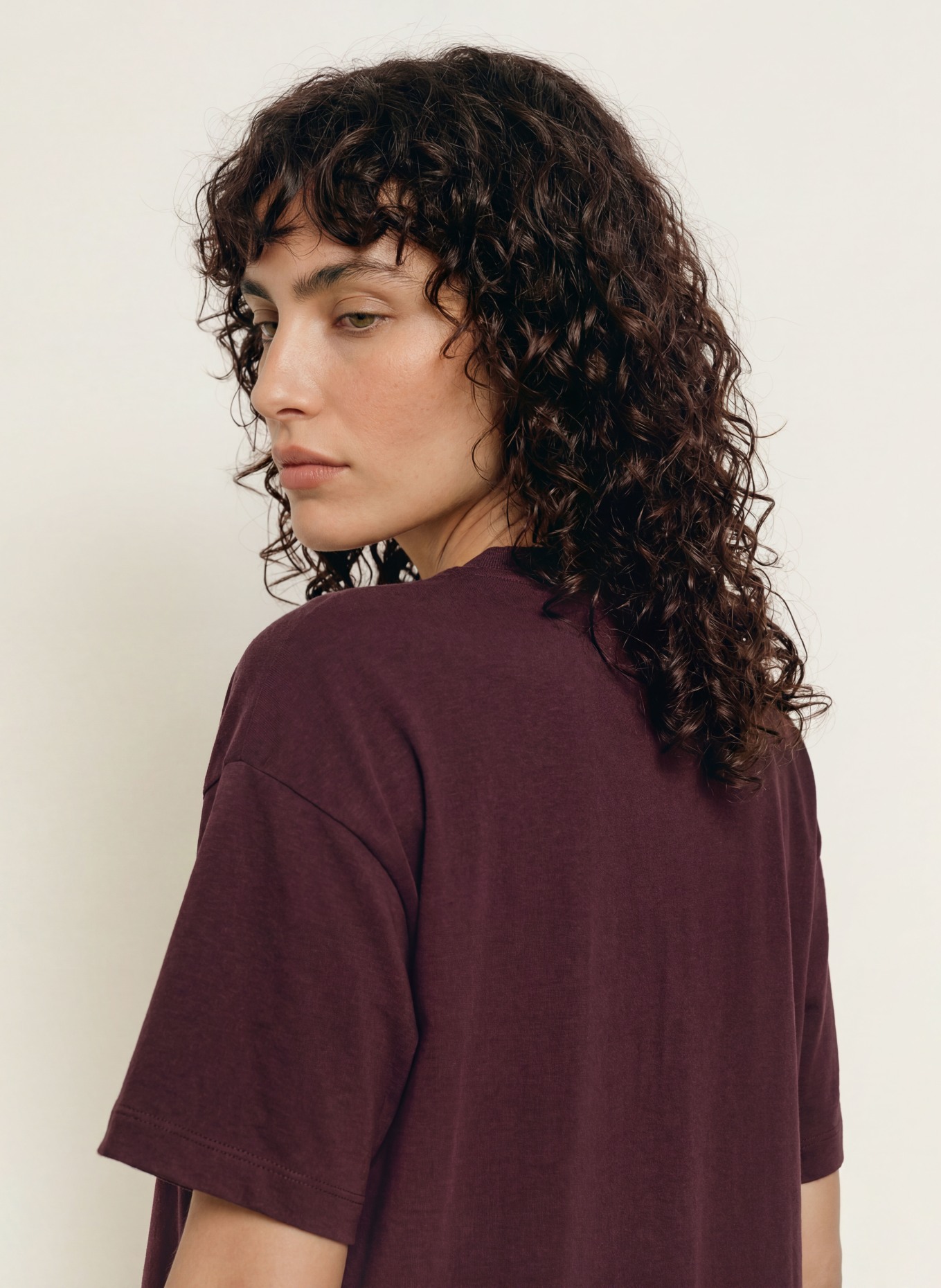 ALLSAINTS Rochie din jersey FEYRE din material mixt: ROȘU ÎNCHIS