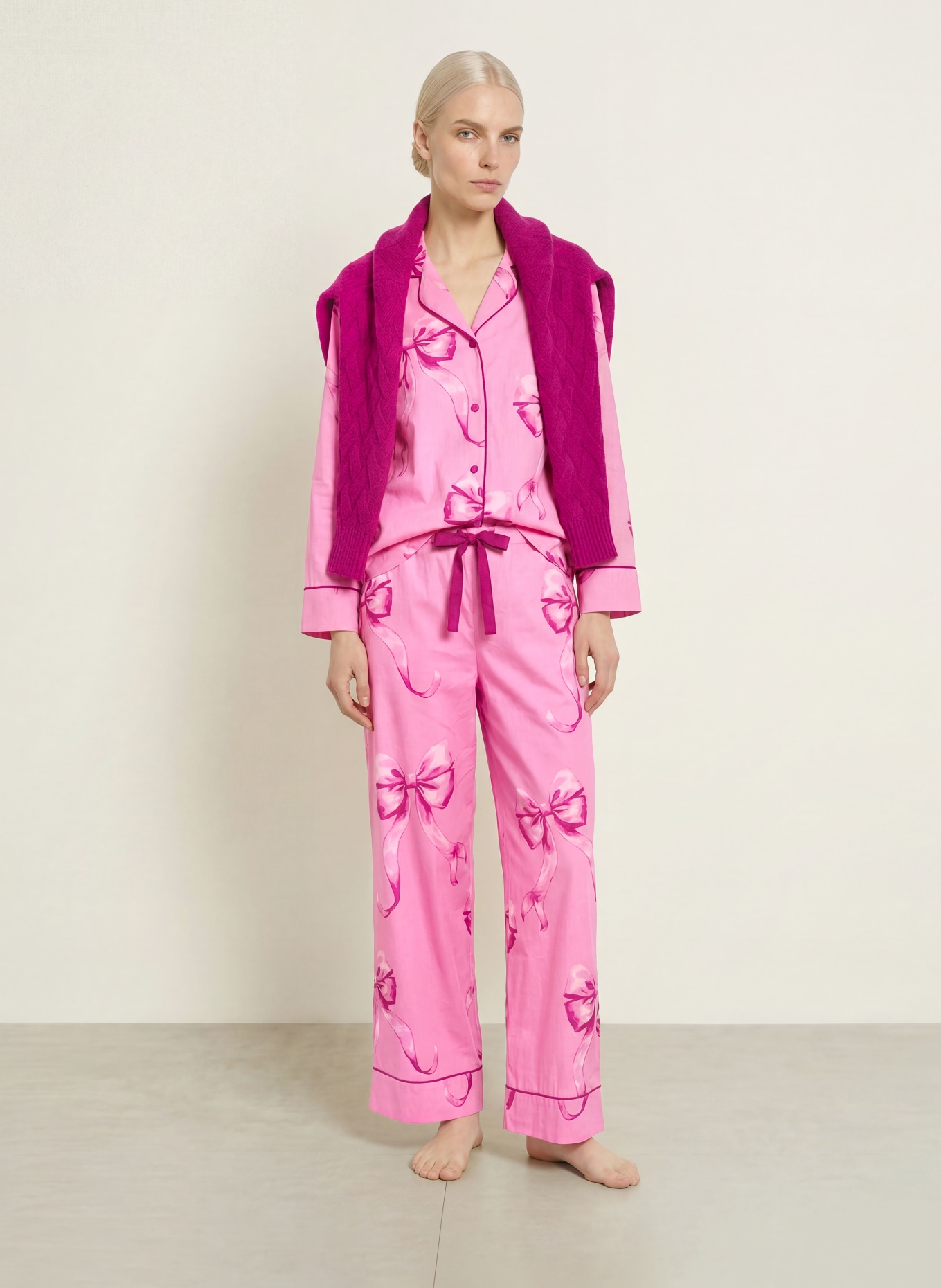 cyberjammies Sovtröja: ROSA / FUCHSIA