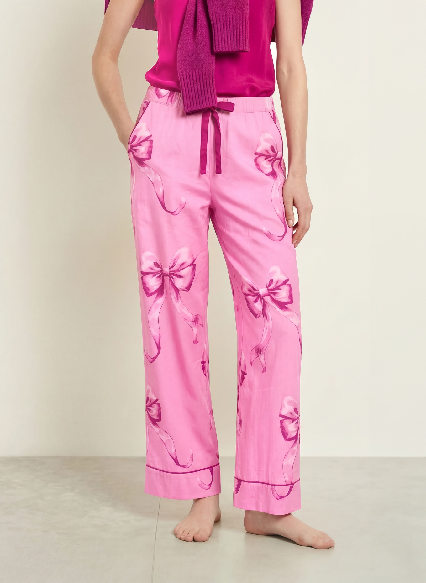 cyberjammies Spodnie do spania: RÓŻOWY / FUKSJA