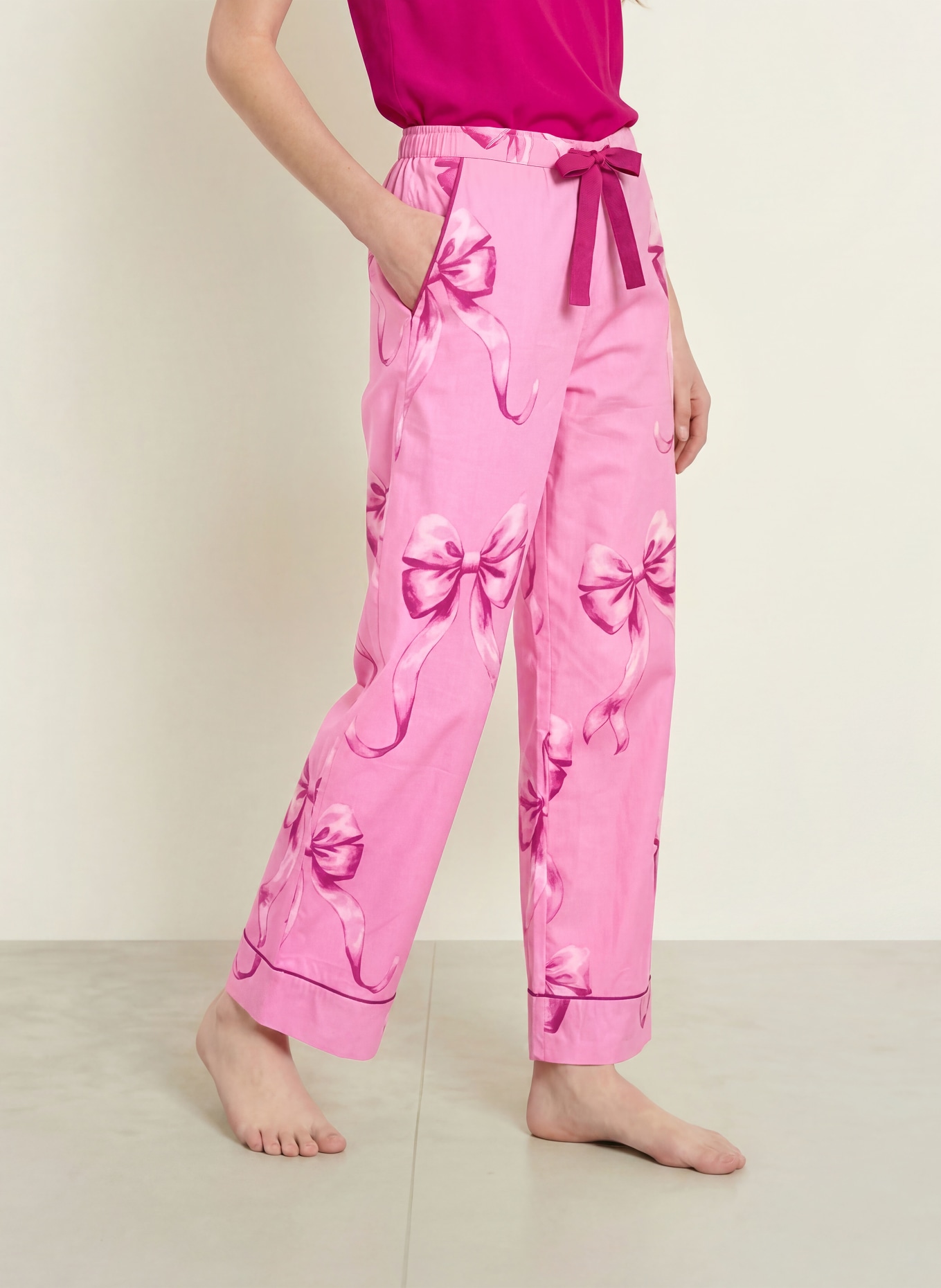 cyberjammies Spodnie do spania: RÓŻOWY / FUKSJA