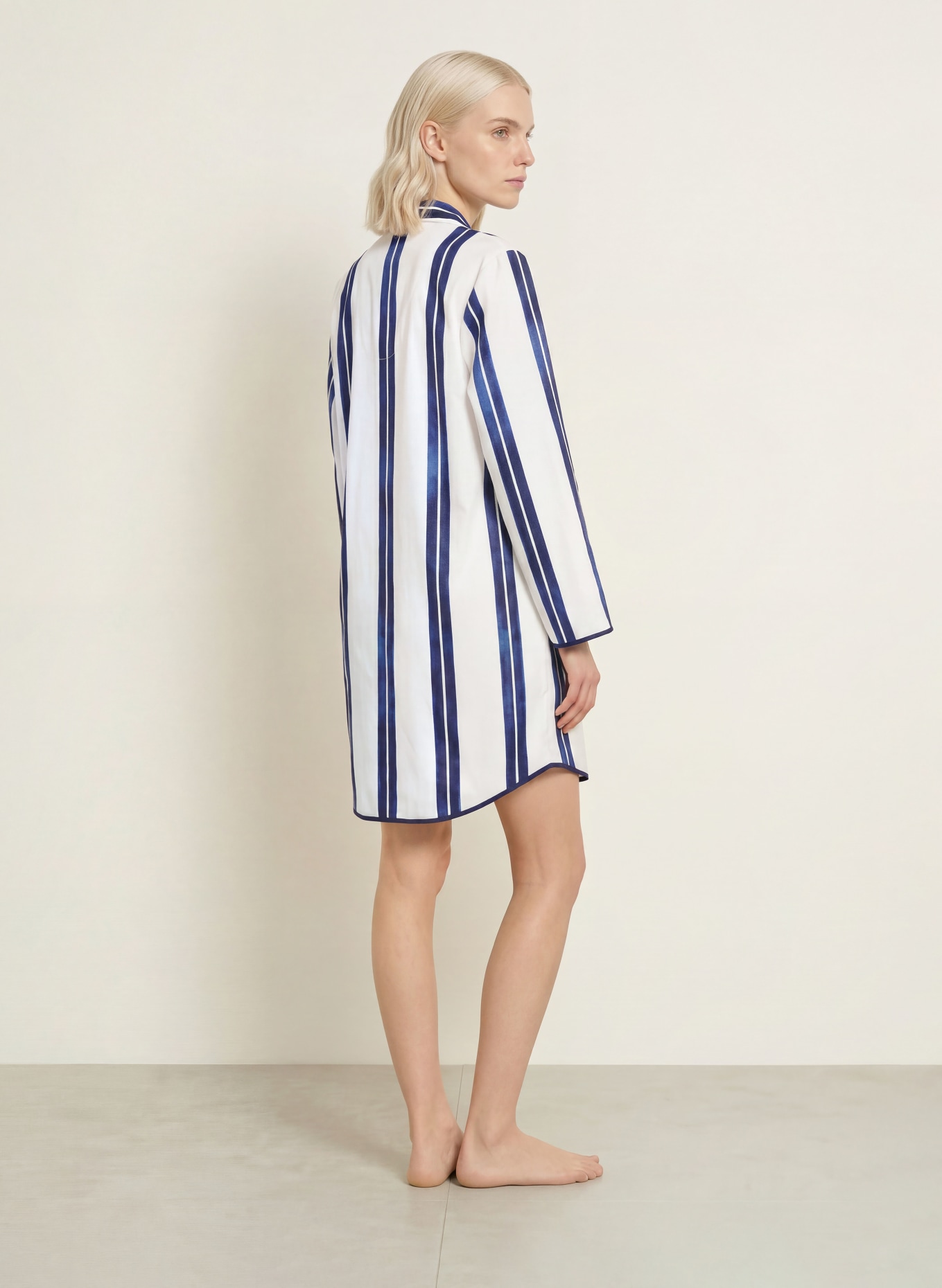 cyberjammies Night dress: DARK BLUE / WHITE