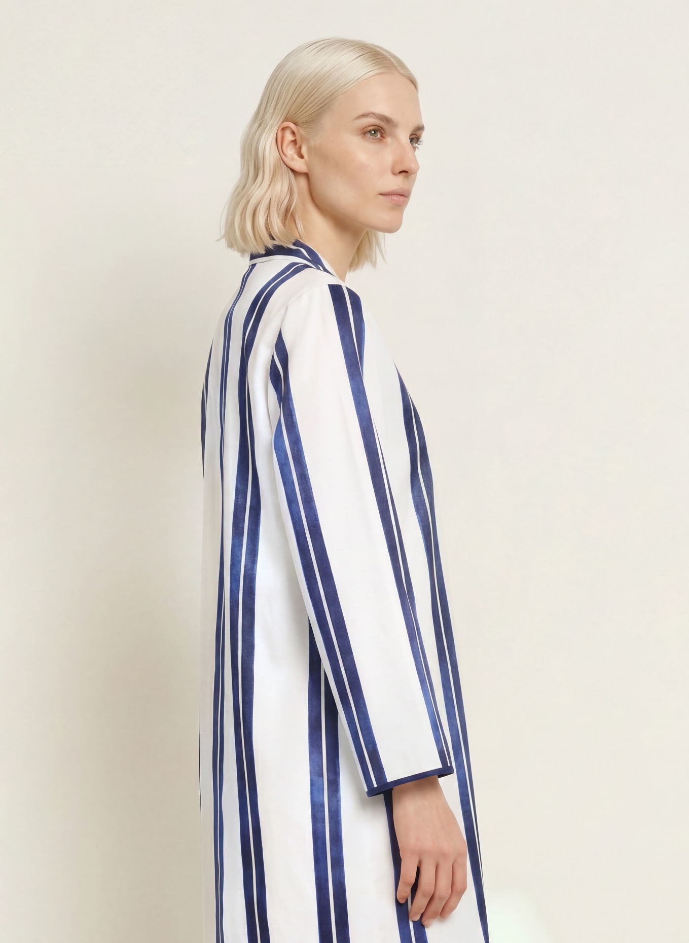 cyberjammies Night dress: DARK BLUE / WHITE