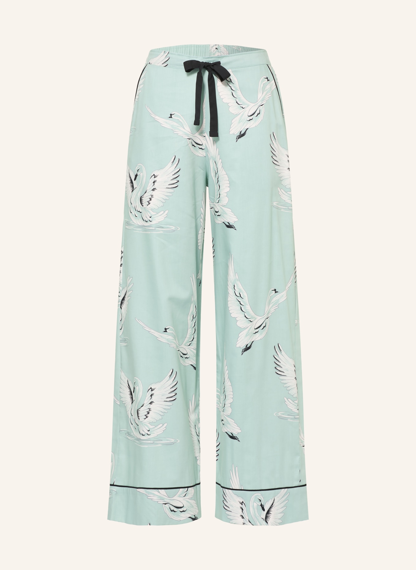 cyberjammies Pantaloni de dormit: MENTĂ / ALB / NEGRU