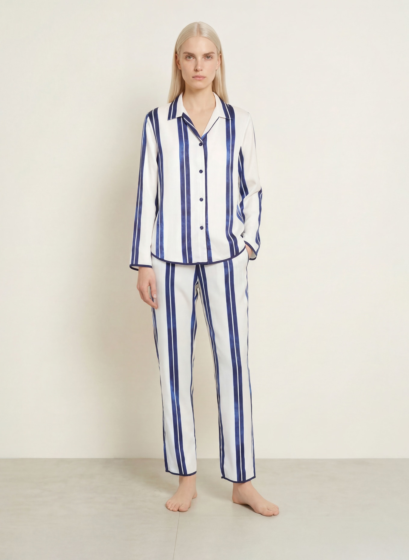 cyberjammies Pantaloni de dormit: ALBASTRU ÎNCHIS / ALB