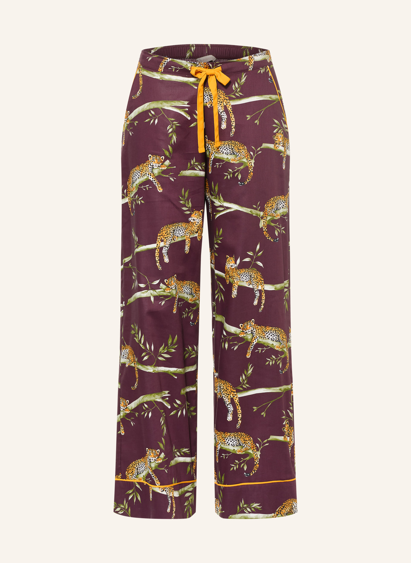 cyberjammies Pajama bottoms: DARK PURPLE / DARK YELLOW / GREEN
