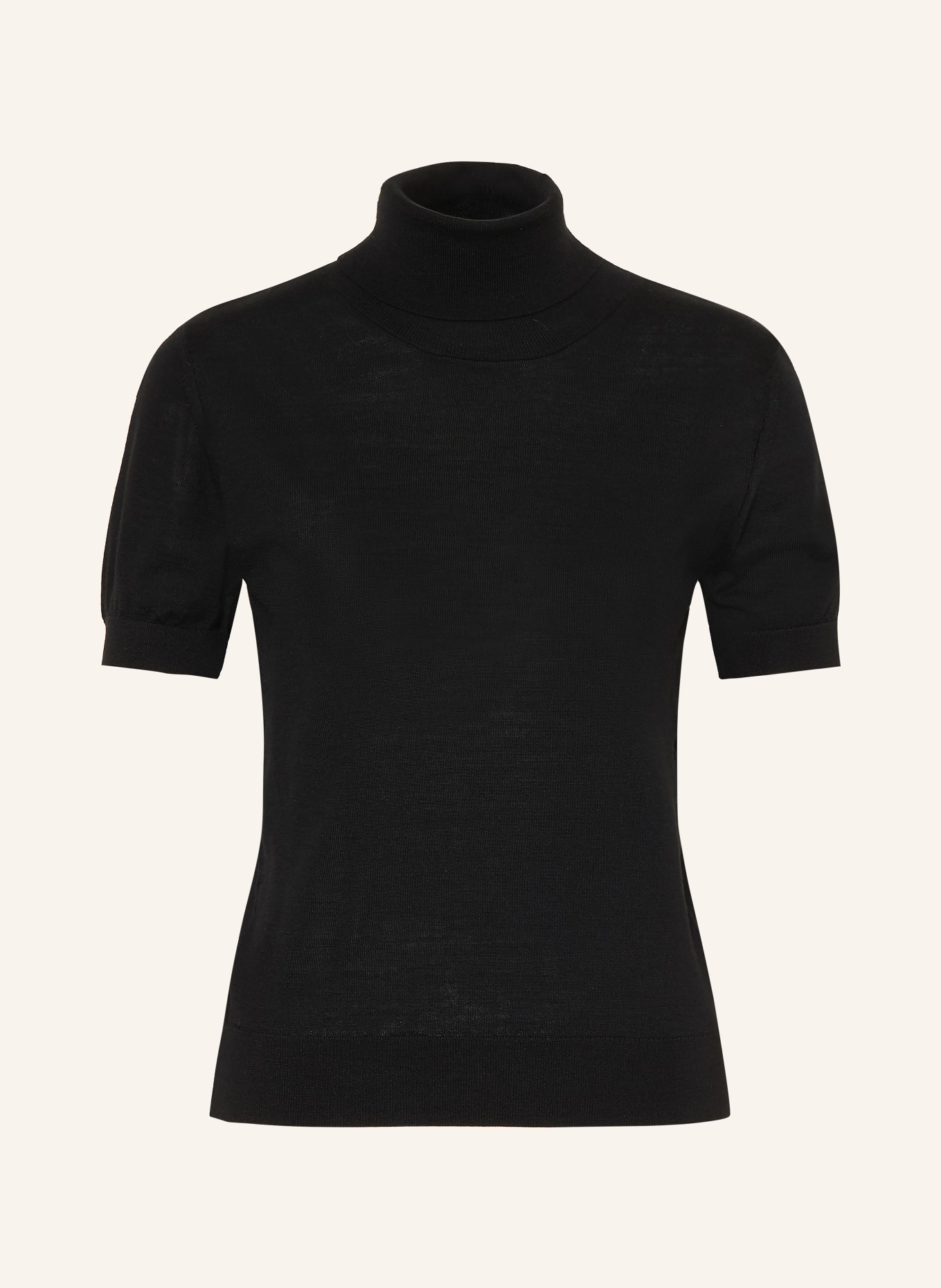 MRS & HUGS Gebreid shirt: ZWART