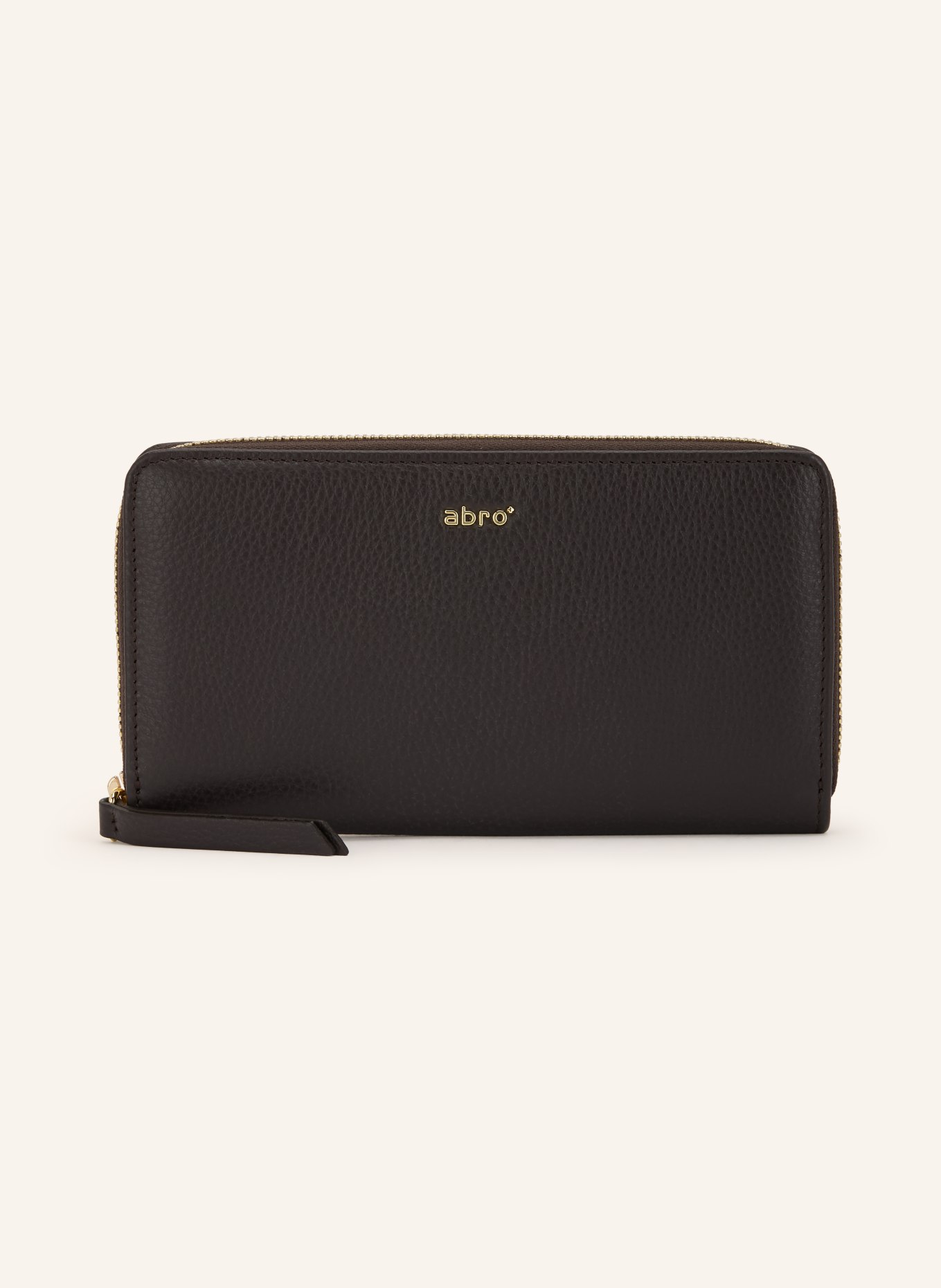 abro Wallet: DARK BROWN / GOLD