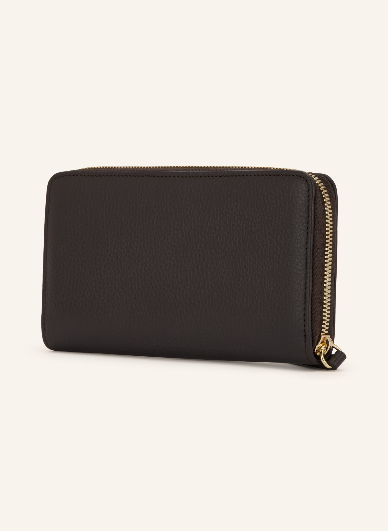 abro Wallet: DARK BROWN / GOLD