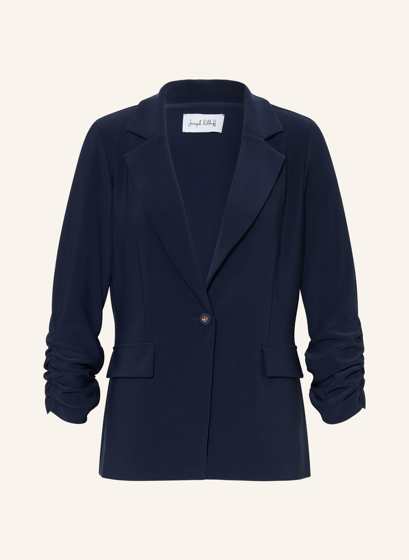 Joseph Ribkoff Jerseyblazer met 3/4-mouwen: DONKERBLAUW