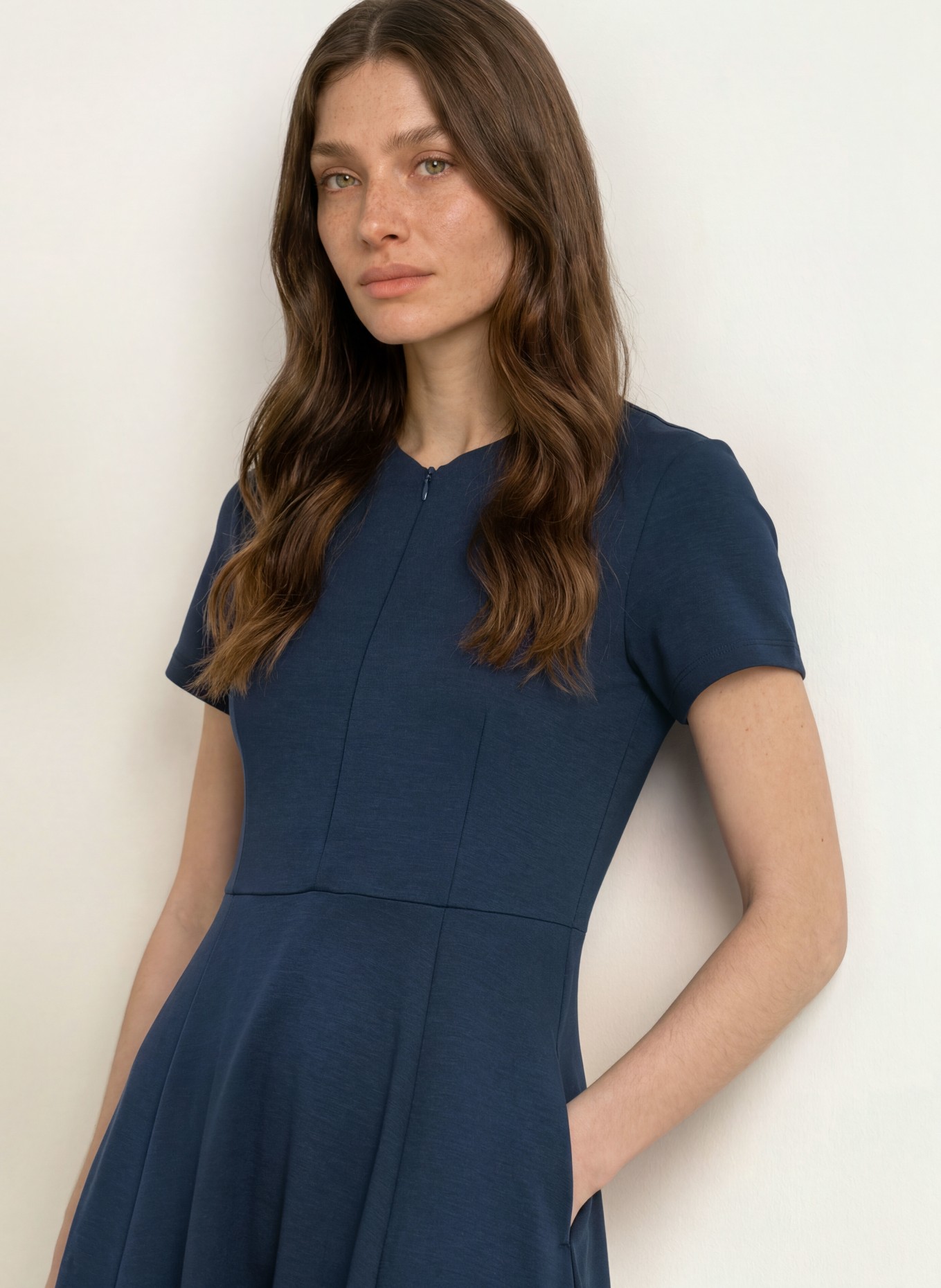 lilienfels Jurk: DONKERBLAUW