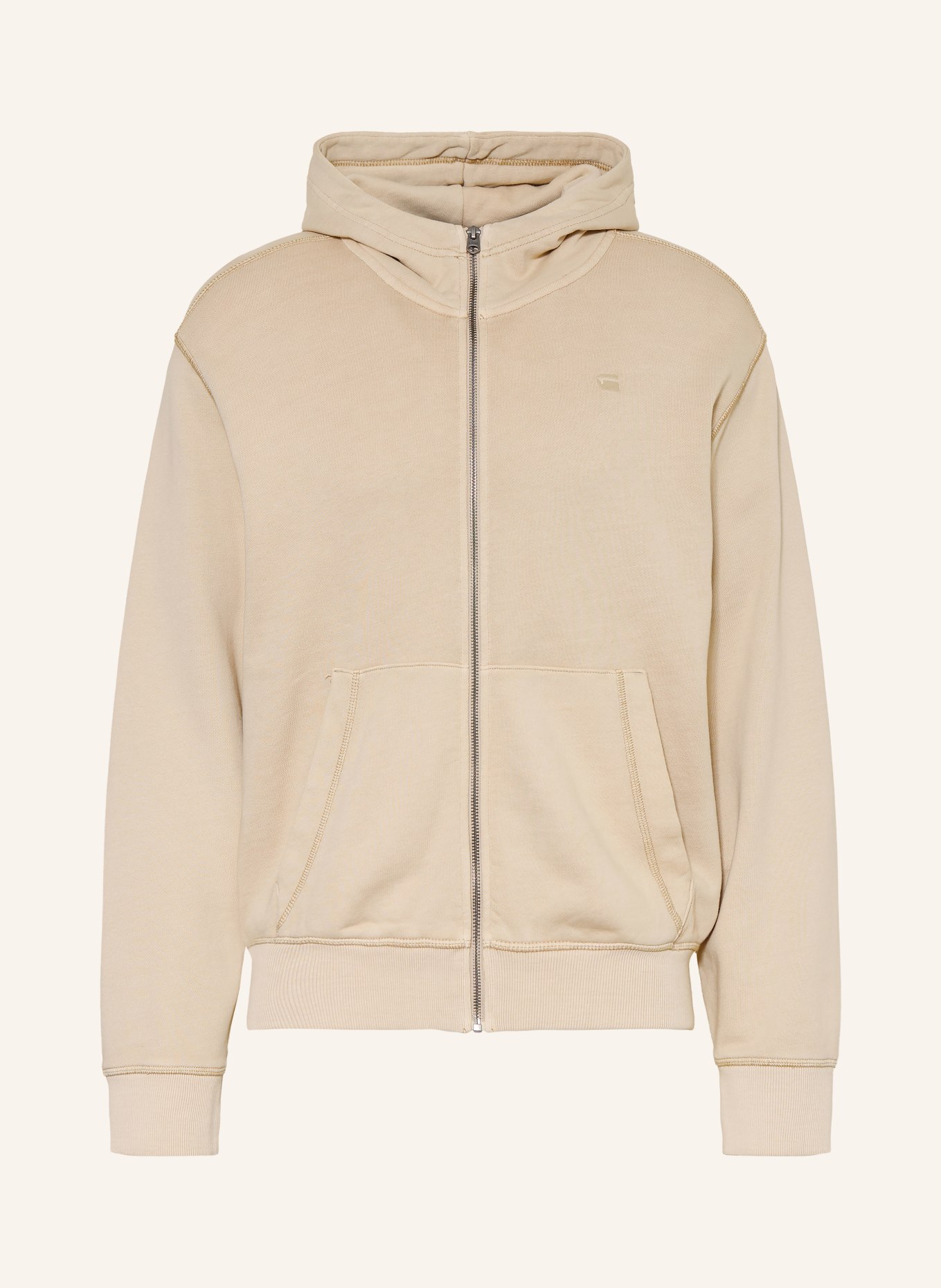 G-Star Sweat zippé: MARRON CLAIR