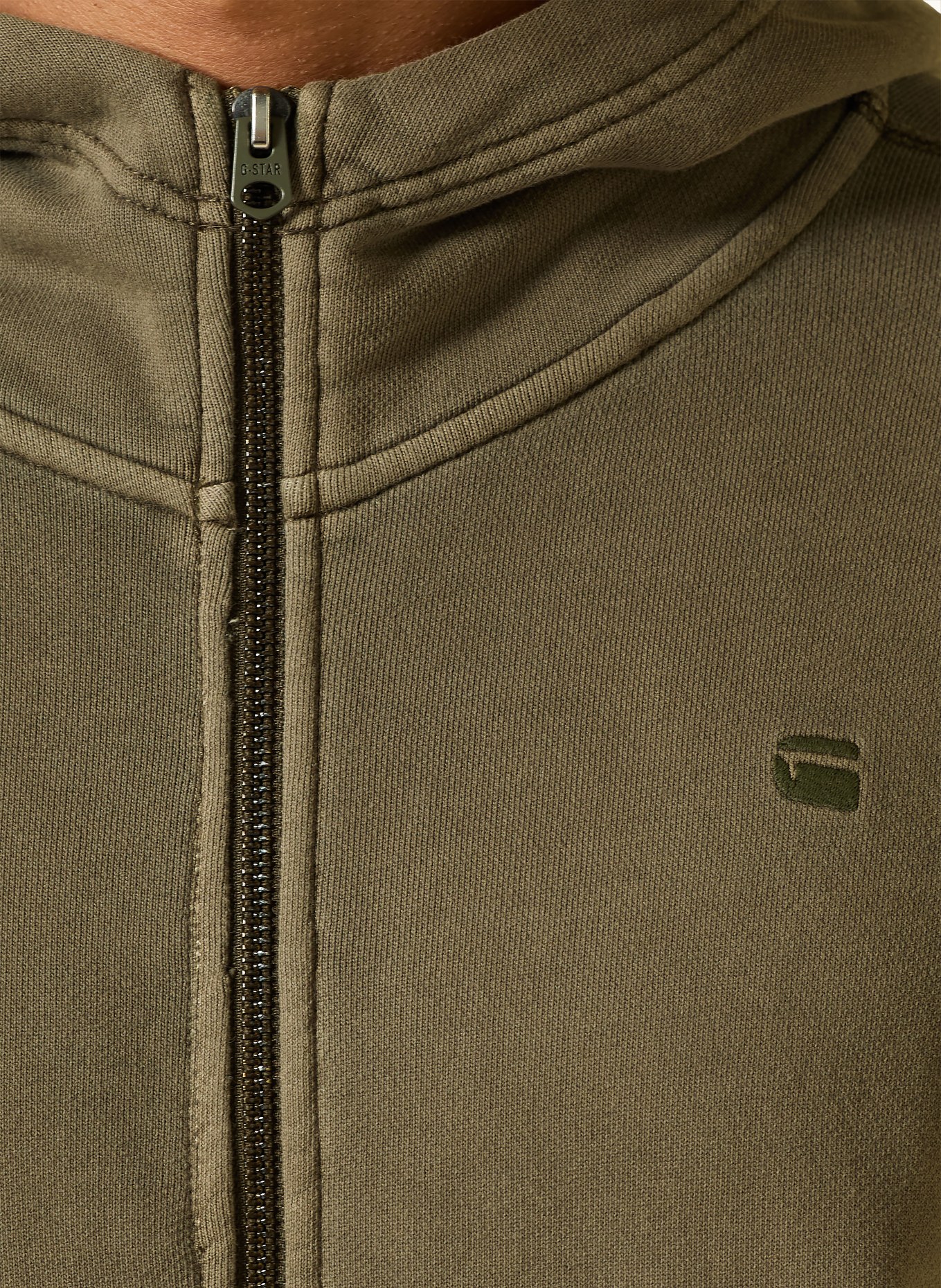 G-Star Sweat zippé: KAKI