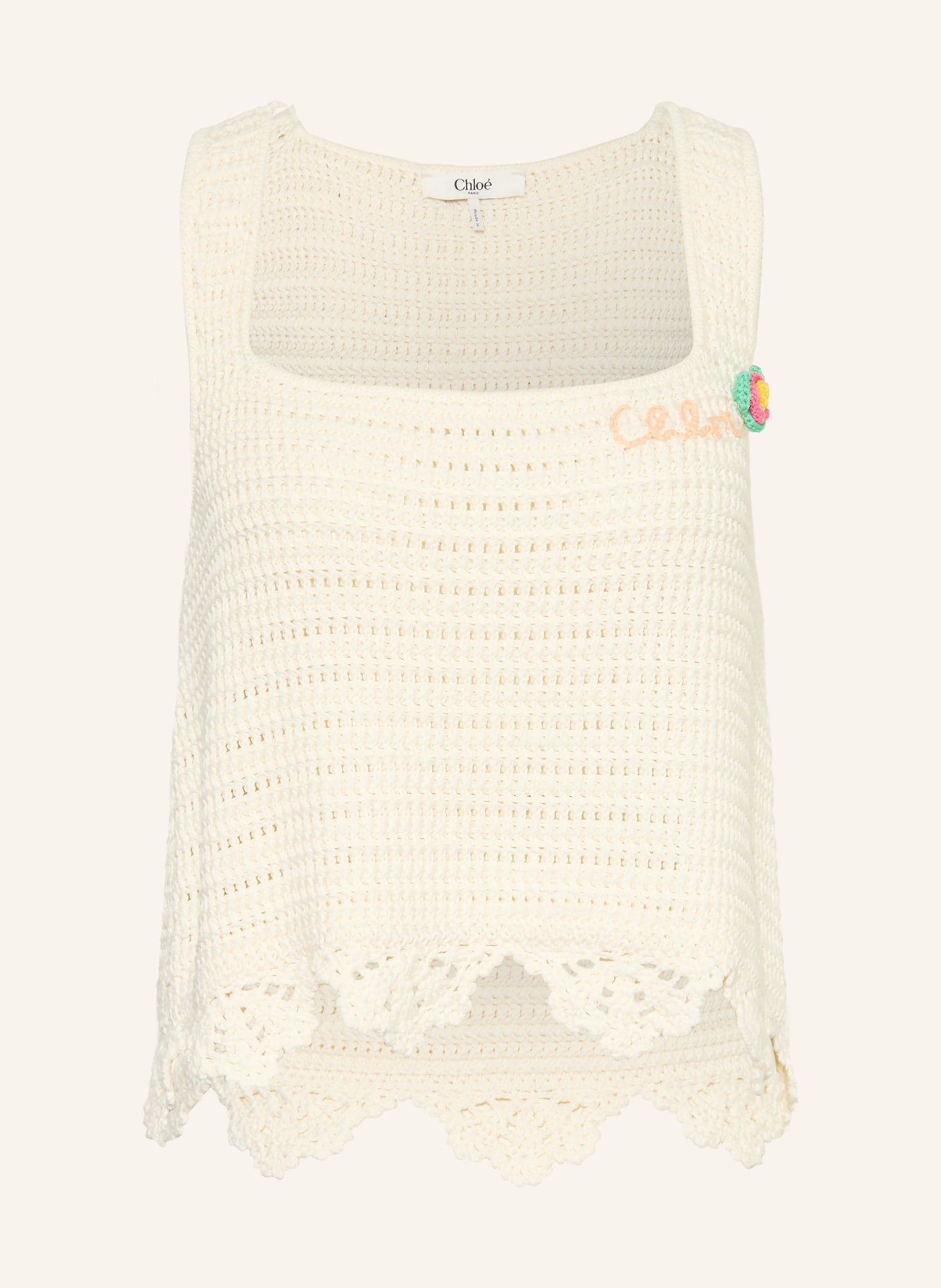 Chloé Häkeltop: CREME