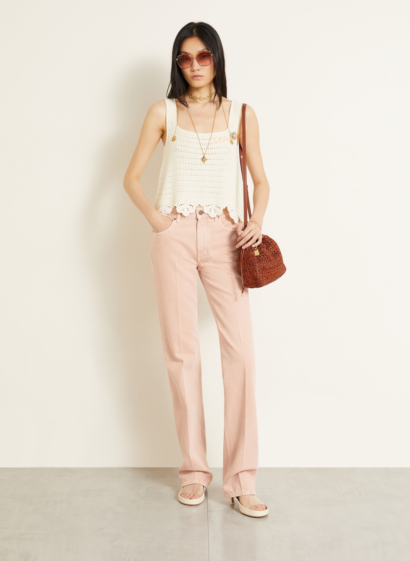 Chloé Häkeltop: CREME