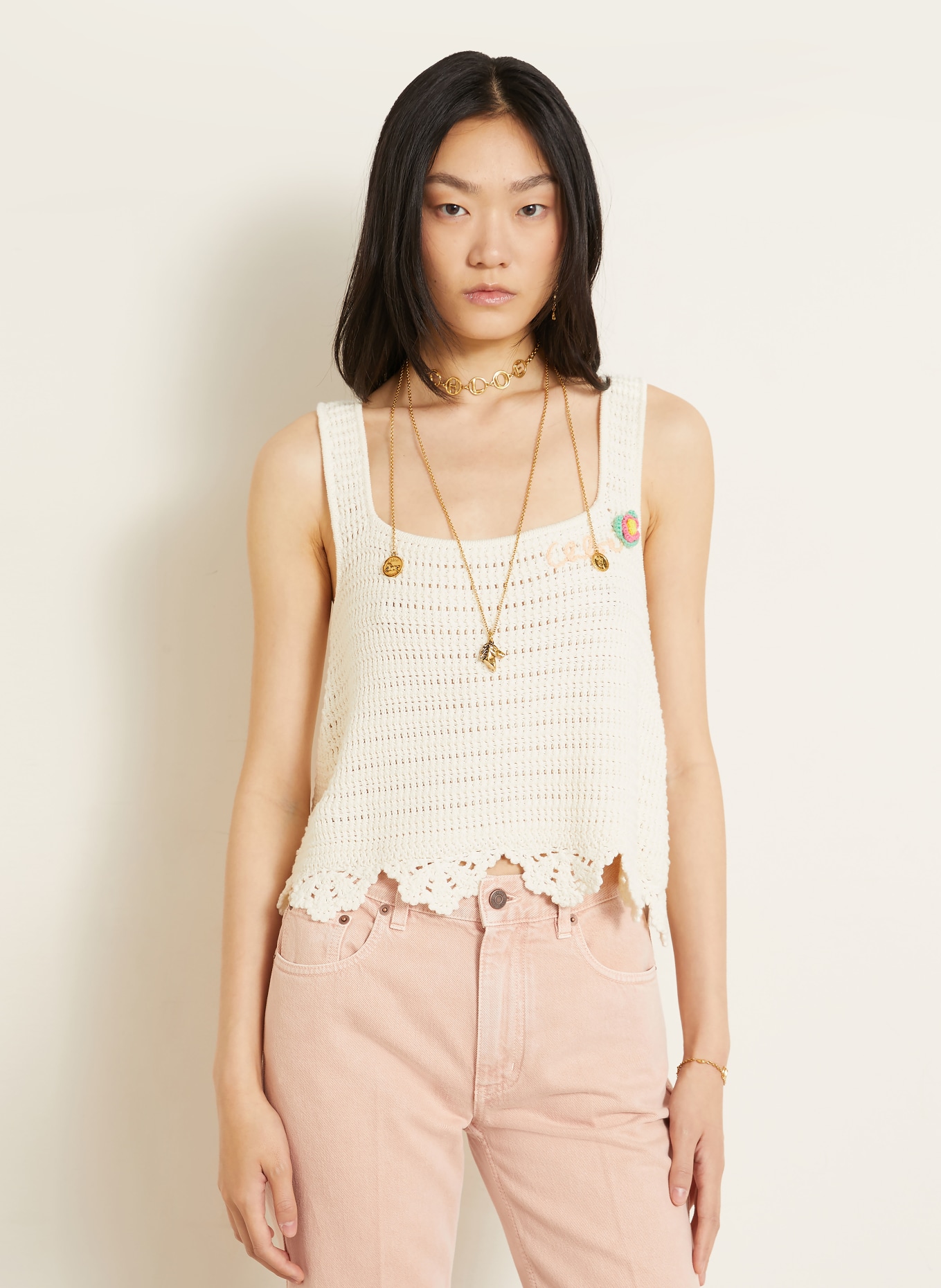 Chloé Häkeltop: CREME
