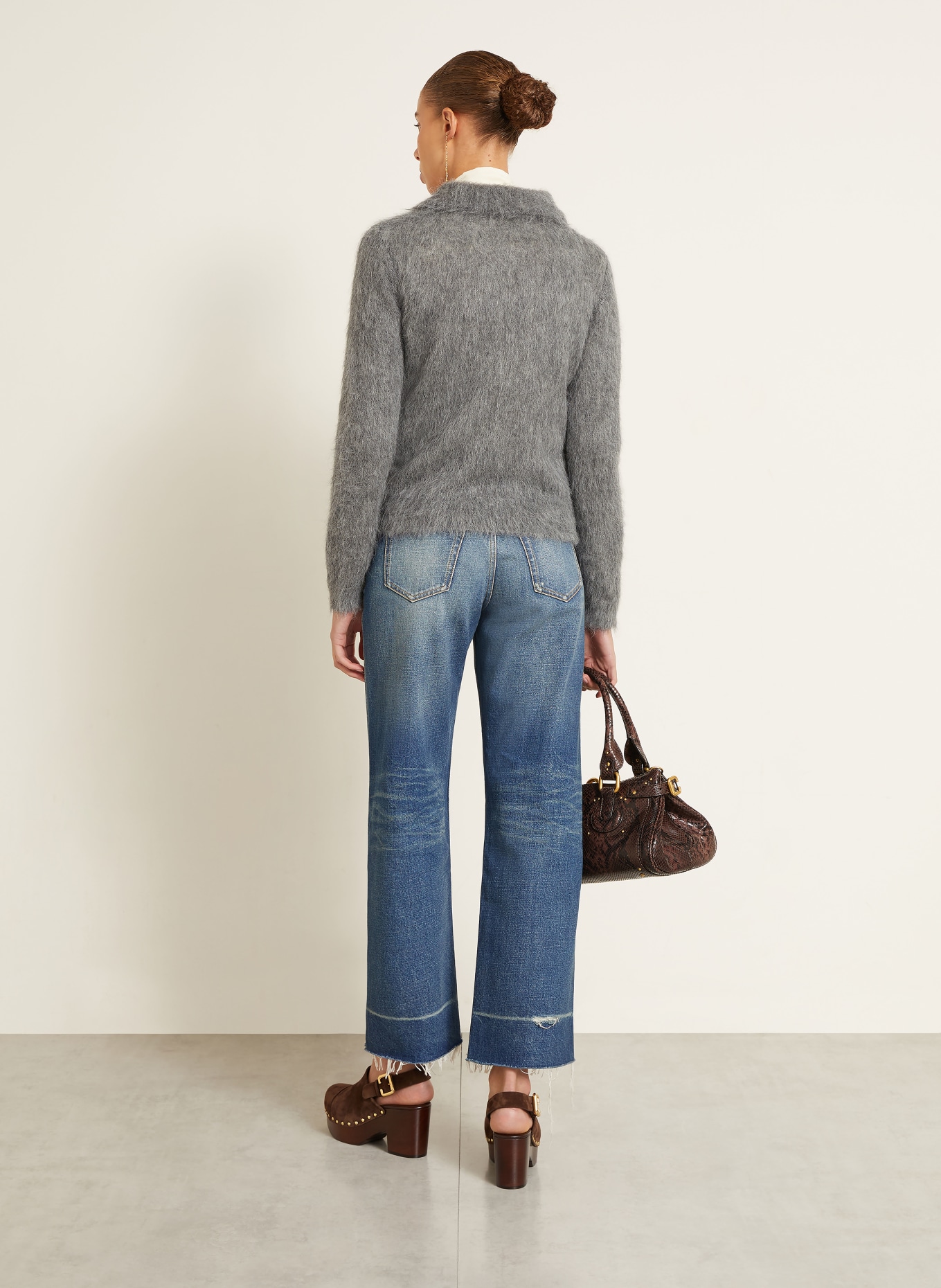 Chloé Straight jeans: 40B Dark Cobalt