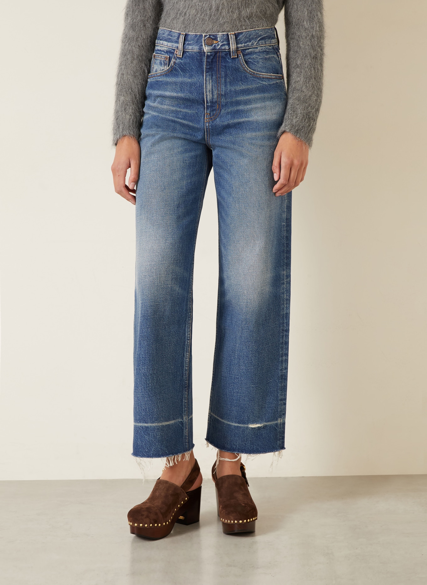 Chloé Straight jeans: 40B Dark Cobalt