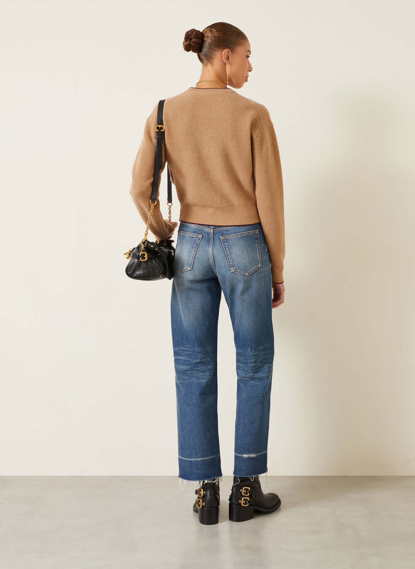 Chloé Cashmere Sweater: BEIGE