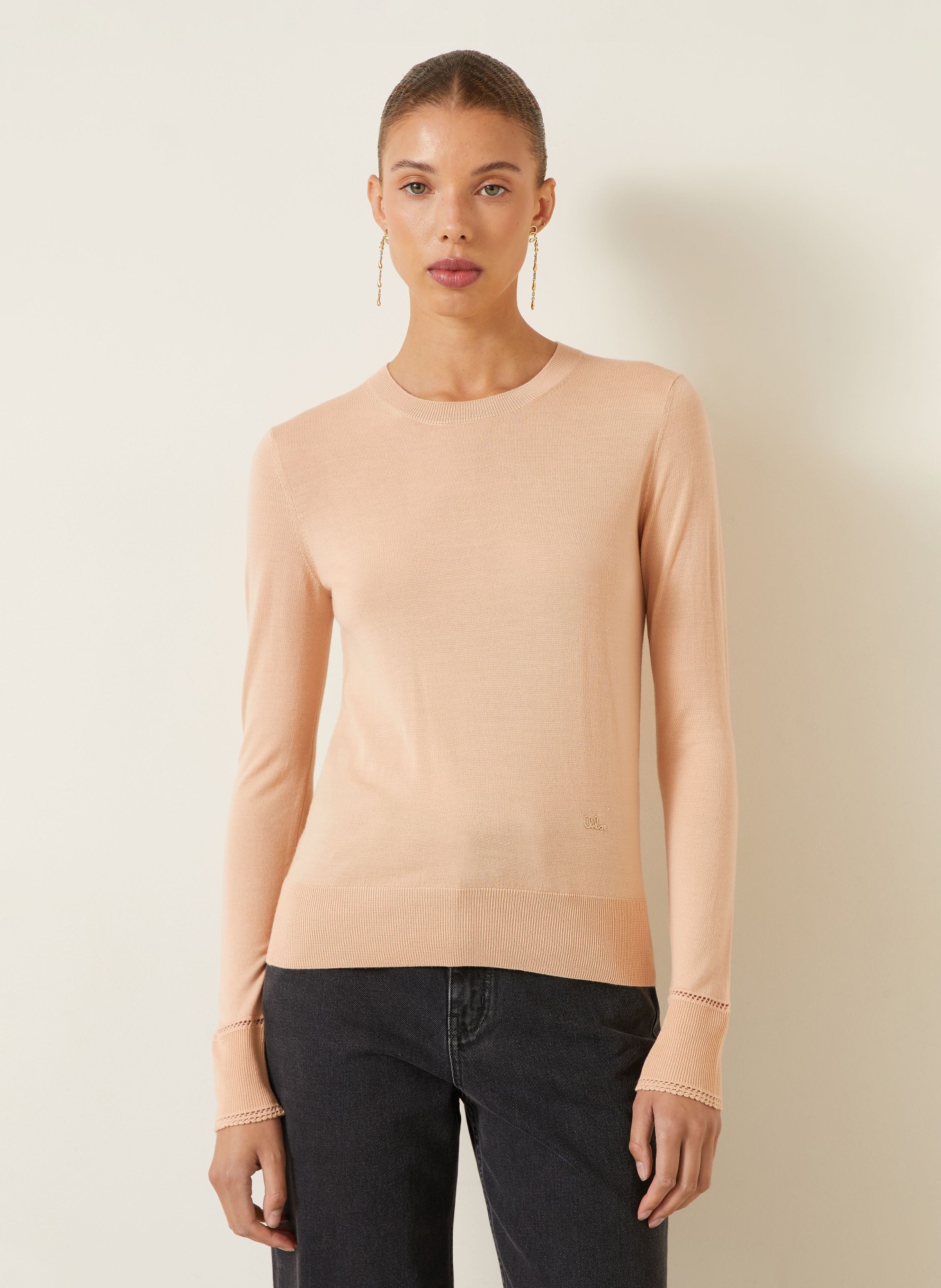 Chloé Sweater: LIGHT ORANGE