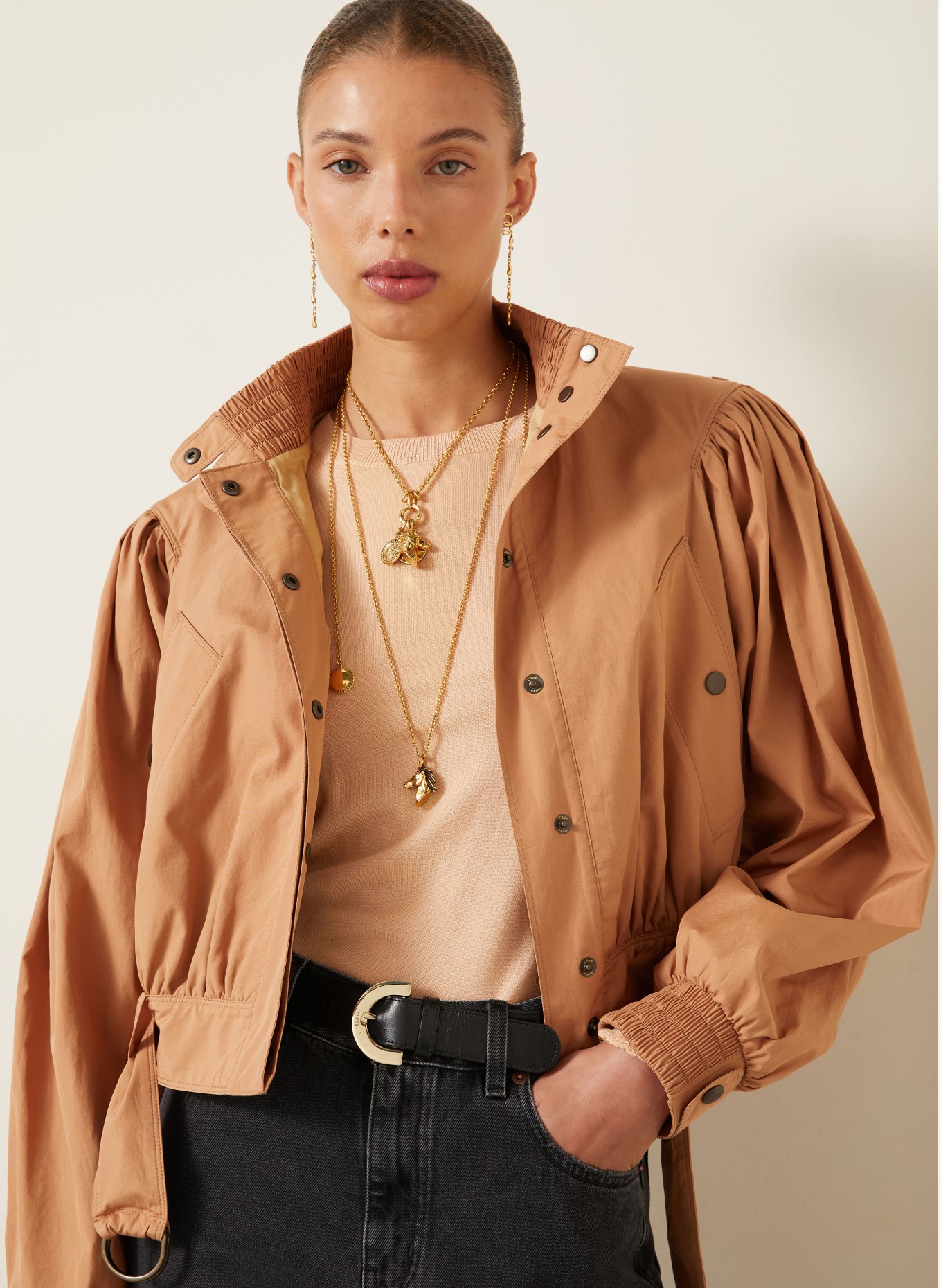 Chloé Sweater: LIGHT ORANGE