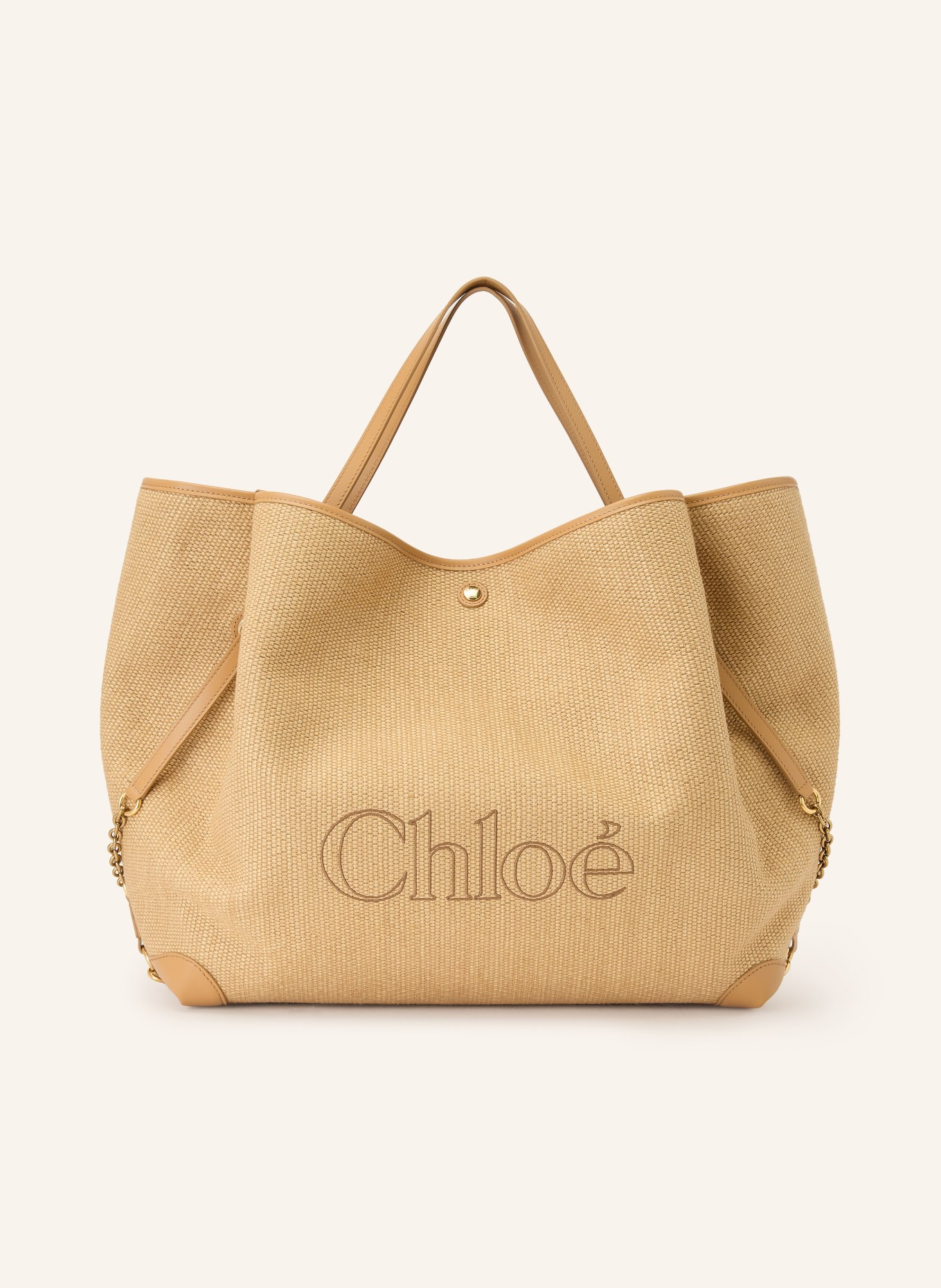 Chloé Shopper CLOVER: 218 Bleached Brown