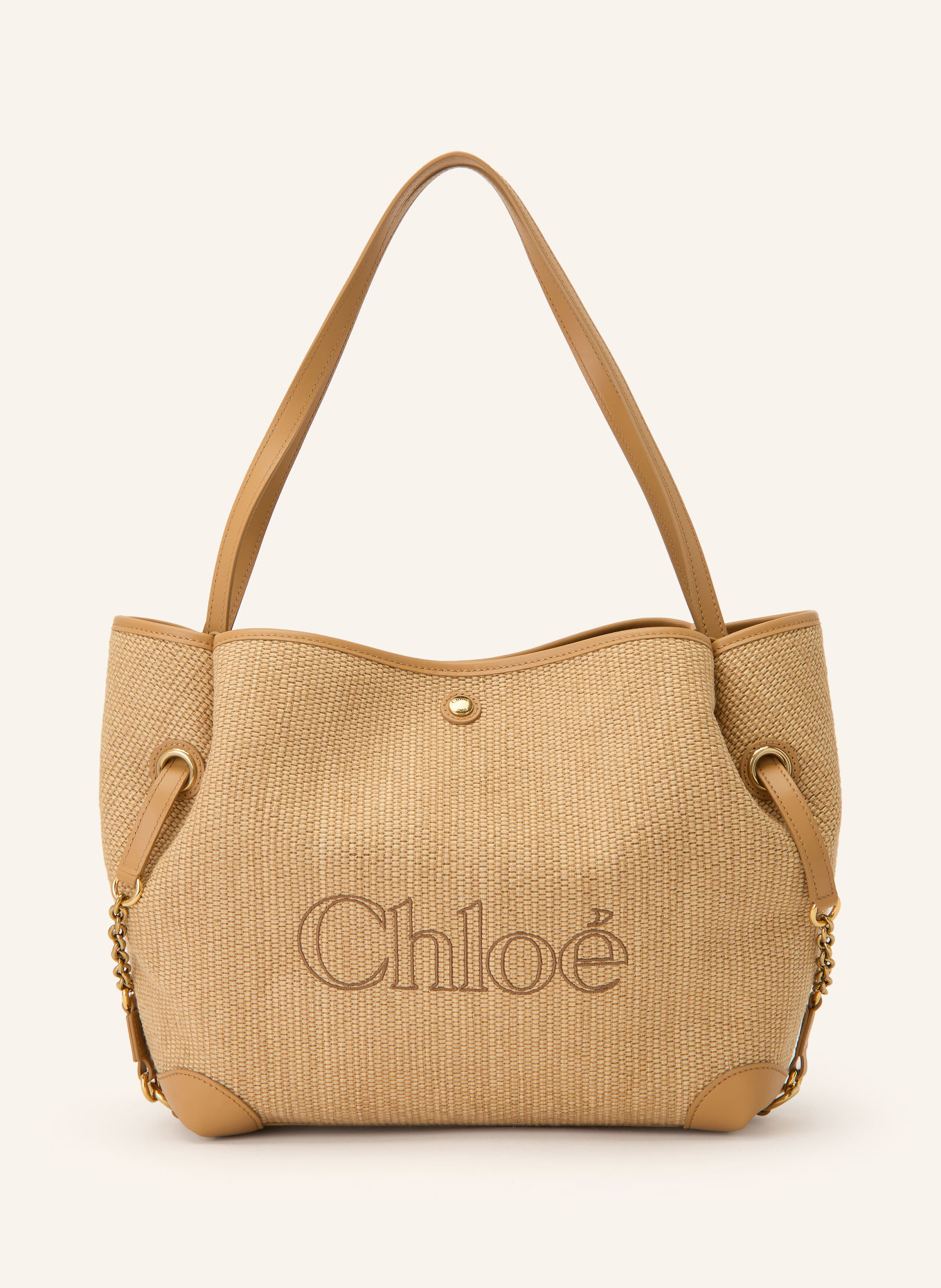 Chloé Sac cabas CLOVER: 218 Bleached Brown