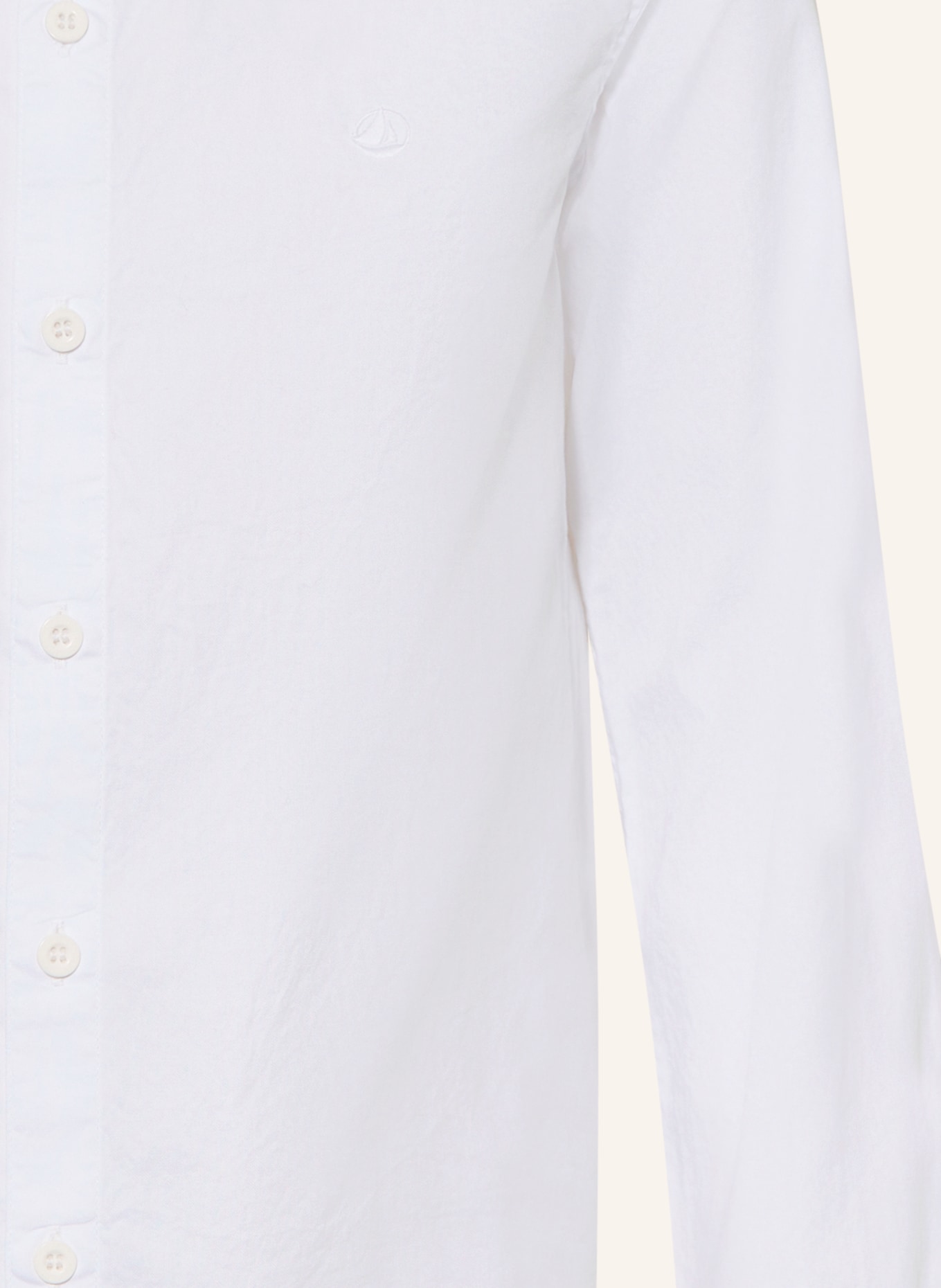 PETIT BATEAU Hemd: WEISS