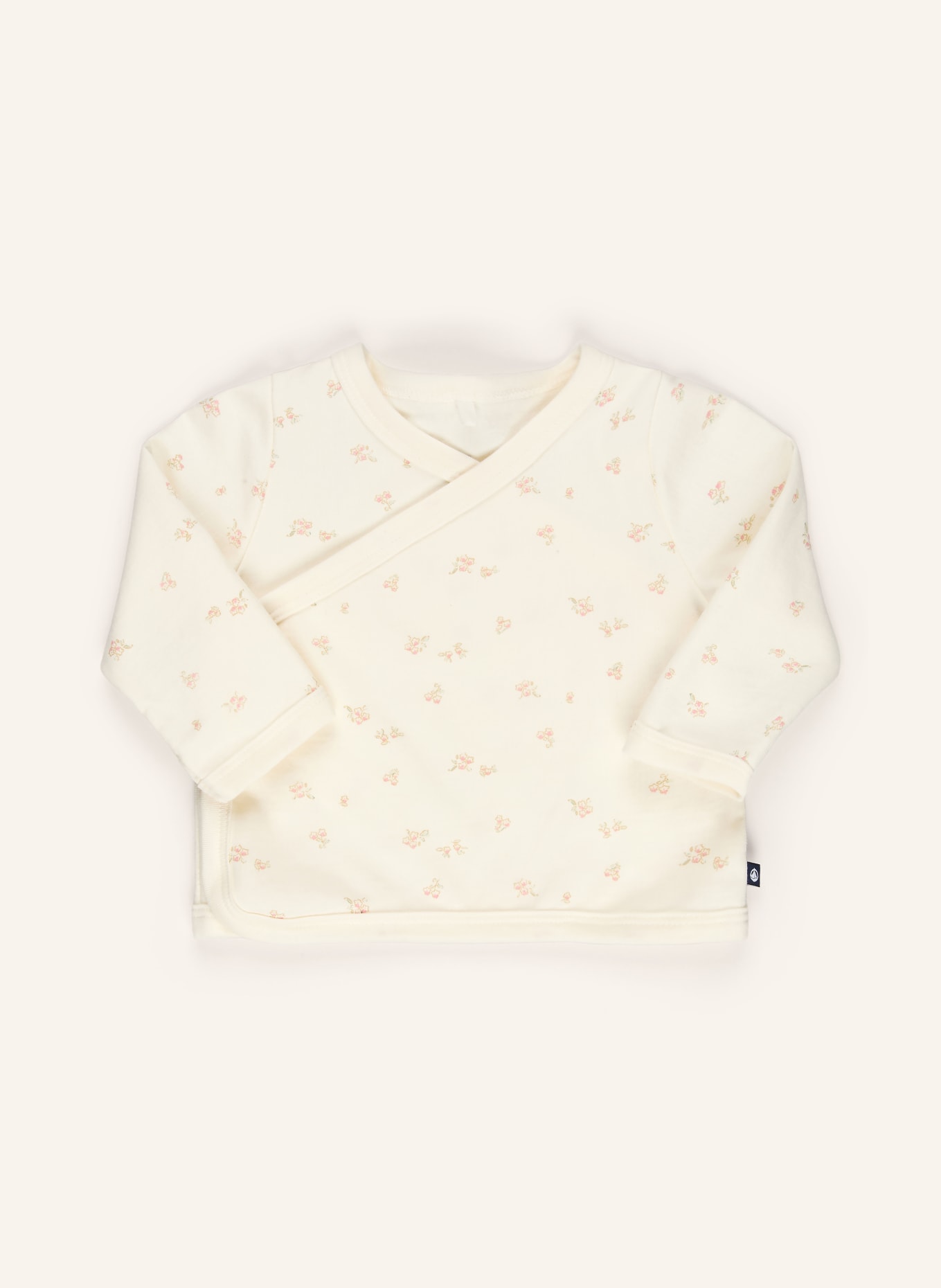 PETIT BATEAU Set: Jacke, Body und Leggings: ECRU / ALTROSA