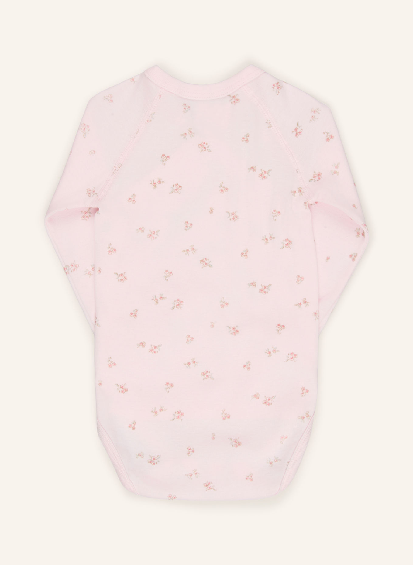 PETIT BATEAU 5-Pack of Wrap-Around Bodysuits: PINK / DUSKY PINK / WHITE