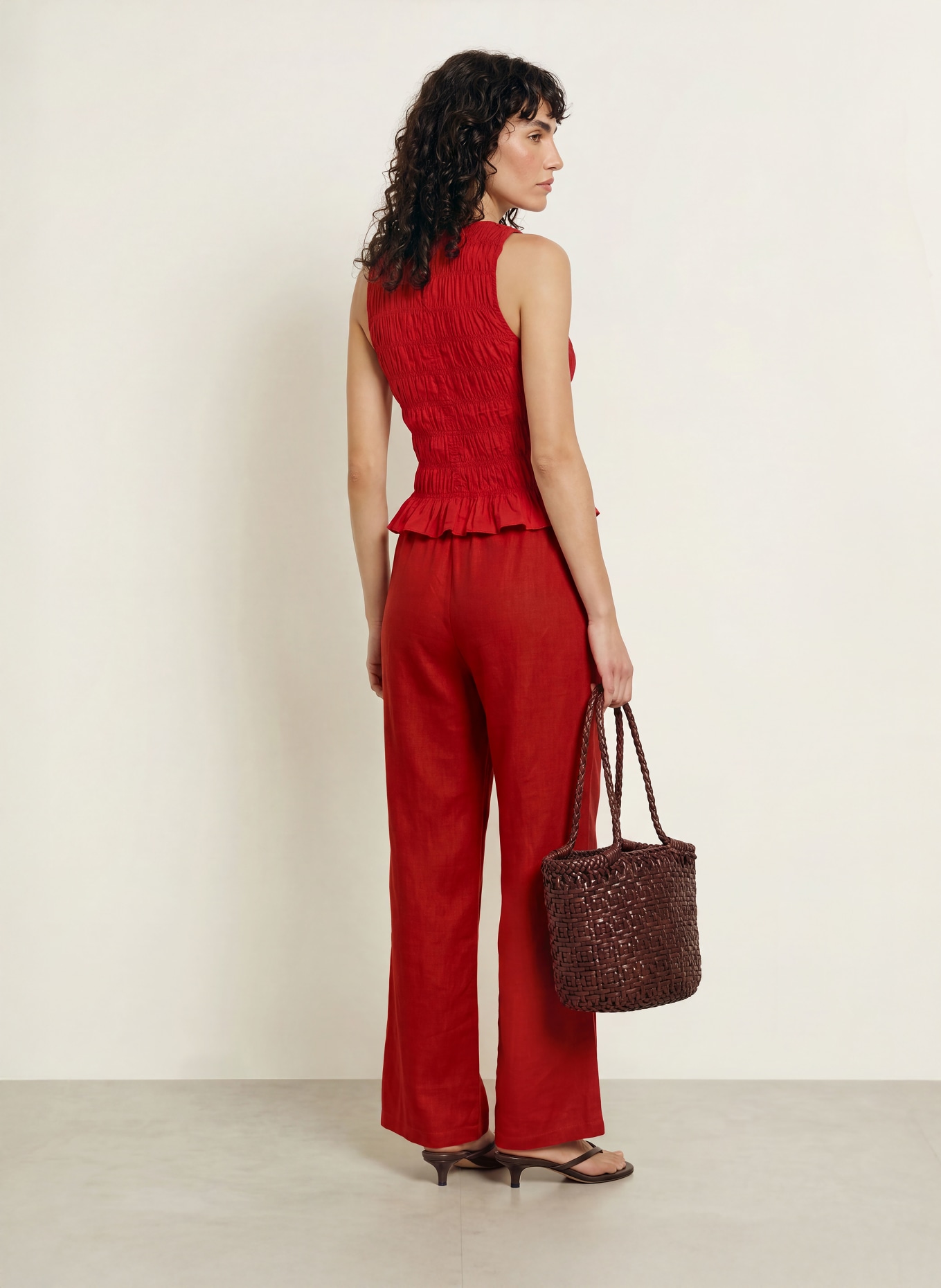FAITHFULL THE BRAND Halenka CALES: ČERVENÁ