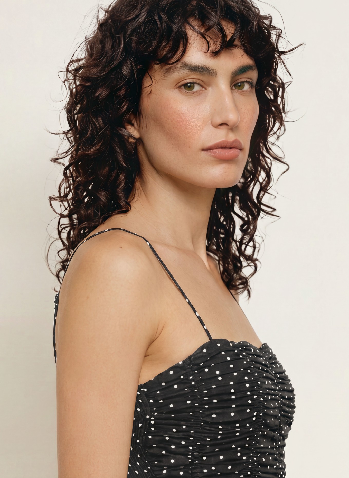 FAITHFULL THE BRAND Jurk MIRA: ZWART / WIT