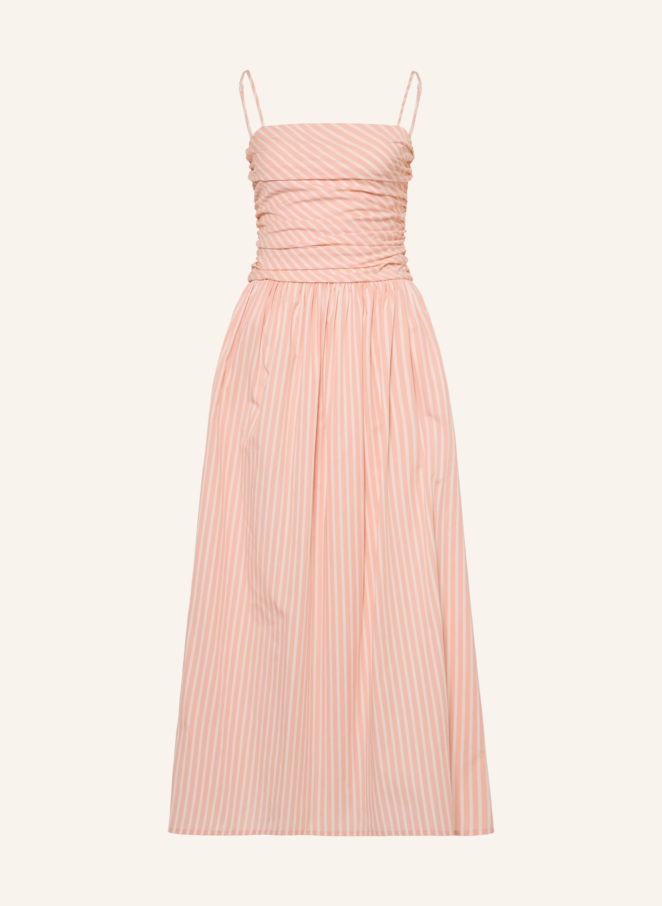 FAITHFULL THE BRAND Jurk PORTLLIGAT: ROSE CLAIR / WIT