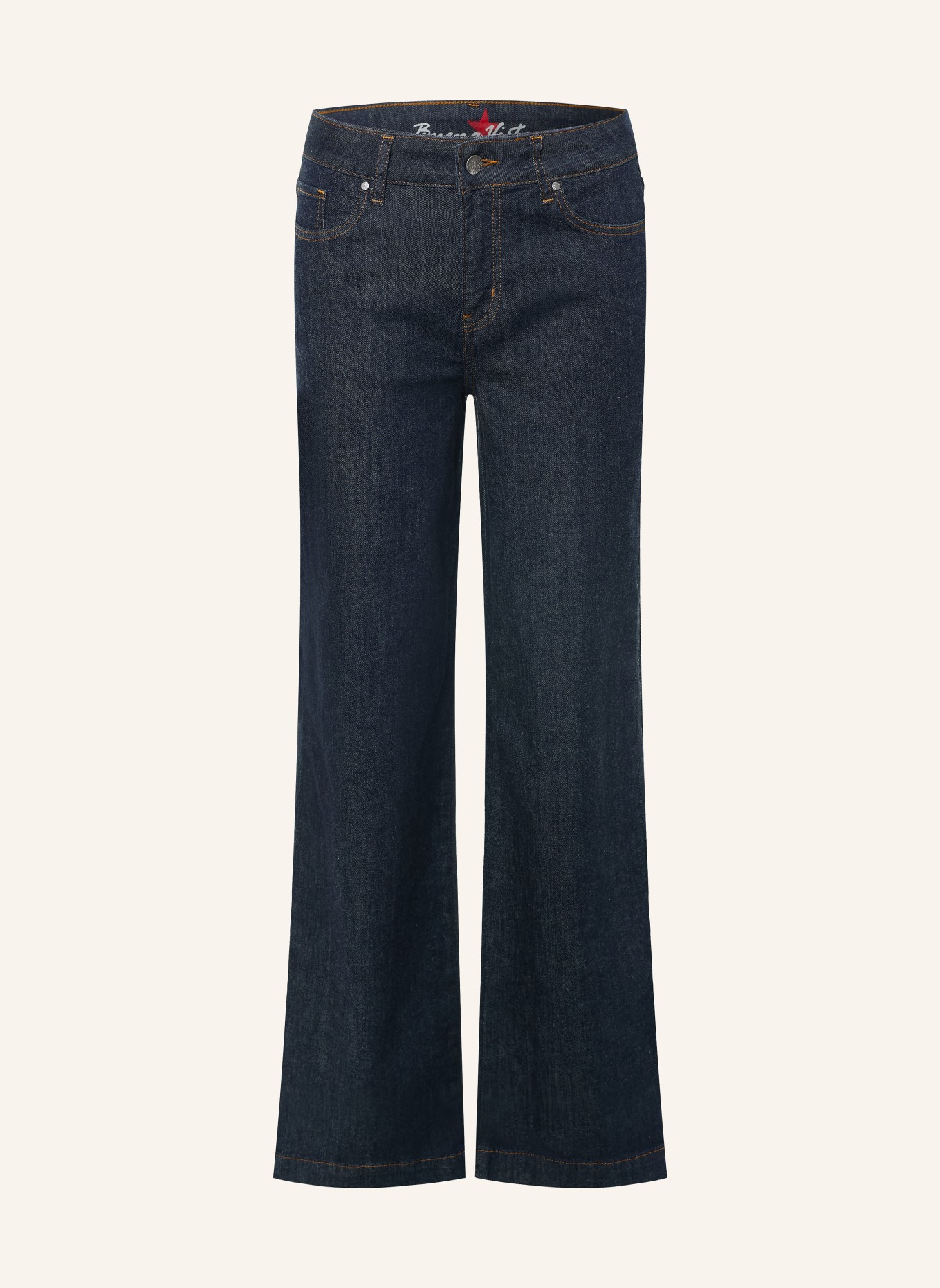 Buena Vista Jean wide leg: 9110 rinse wash