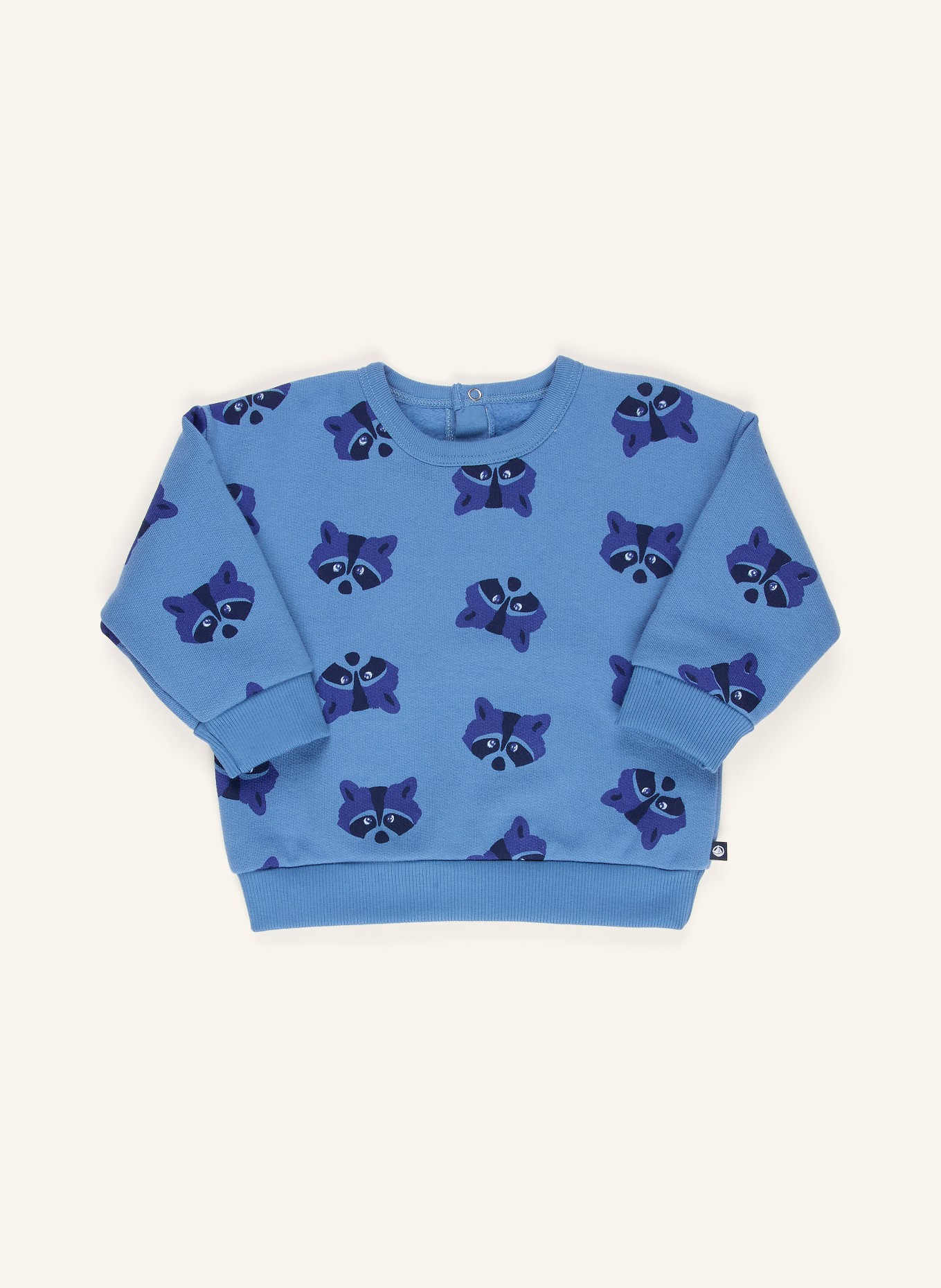 PETIT BATEAU Set: Sweatshirt und Sweatpants: BLAU / DUNKELBLAU