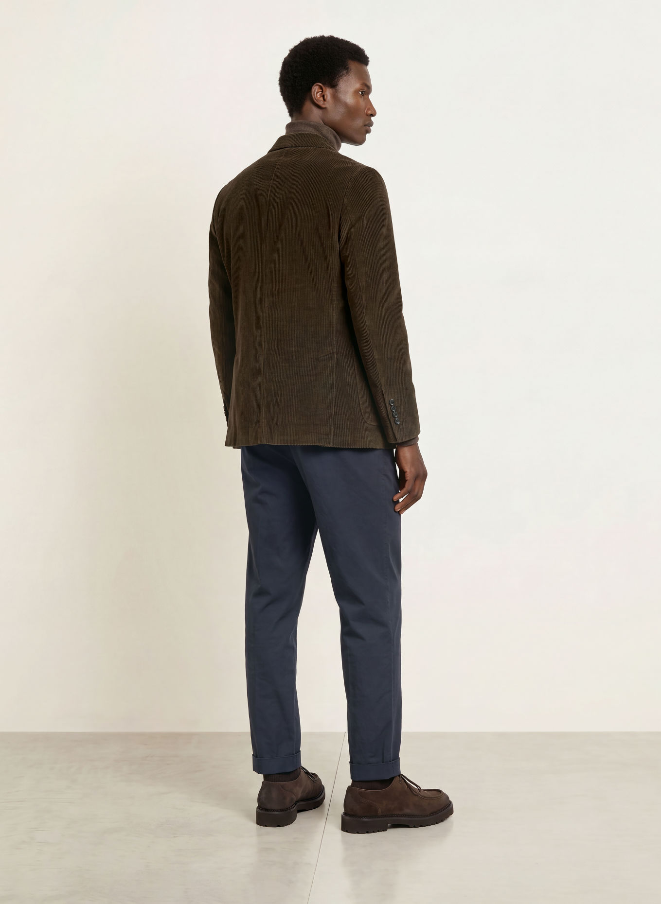 CIRCOLO 1901 Veste en velours côtelé coupe slim: GROEN