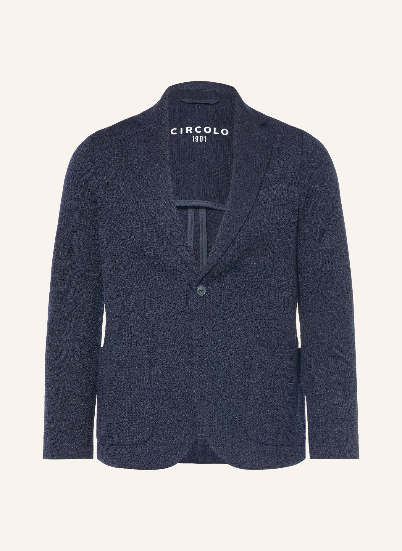CIRCOLO 1901 Slim-Fit Jersey Blazer: DARK BLUE