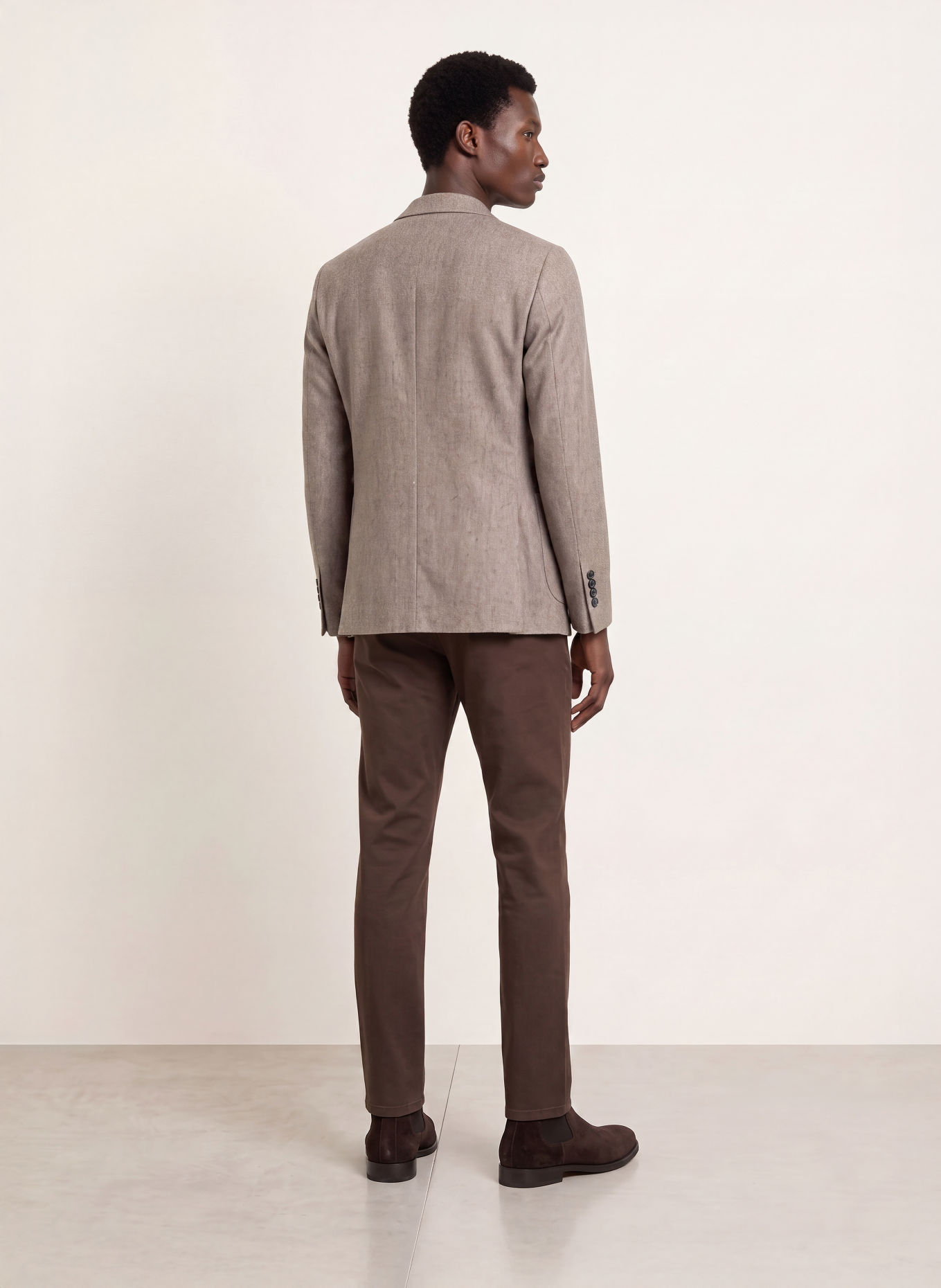 CIRCOLO 1901 Slim-Fit Jersey Blazer: BROWN