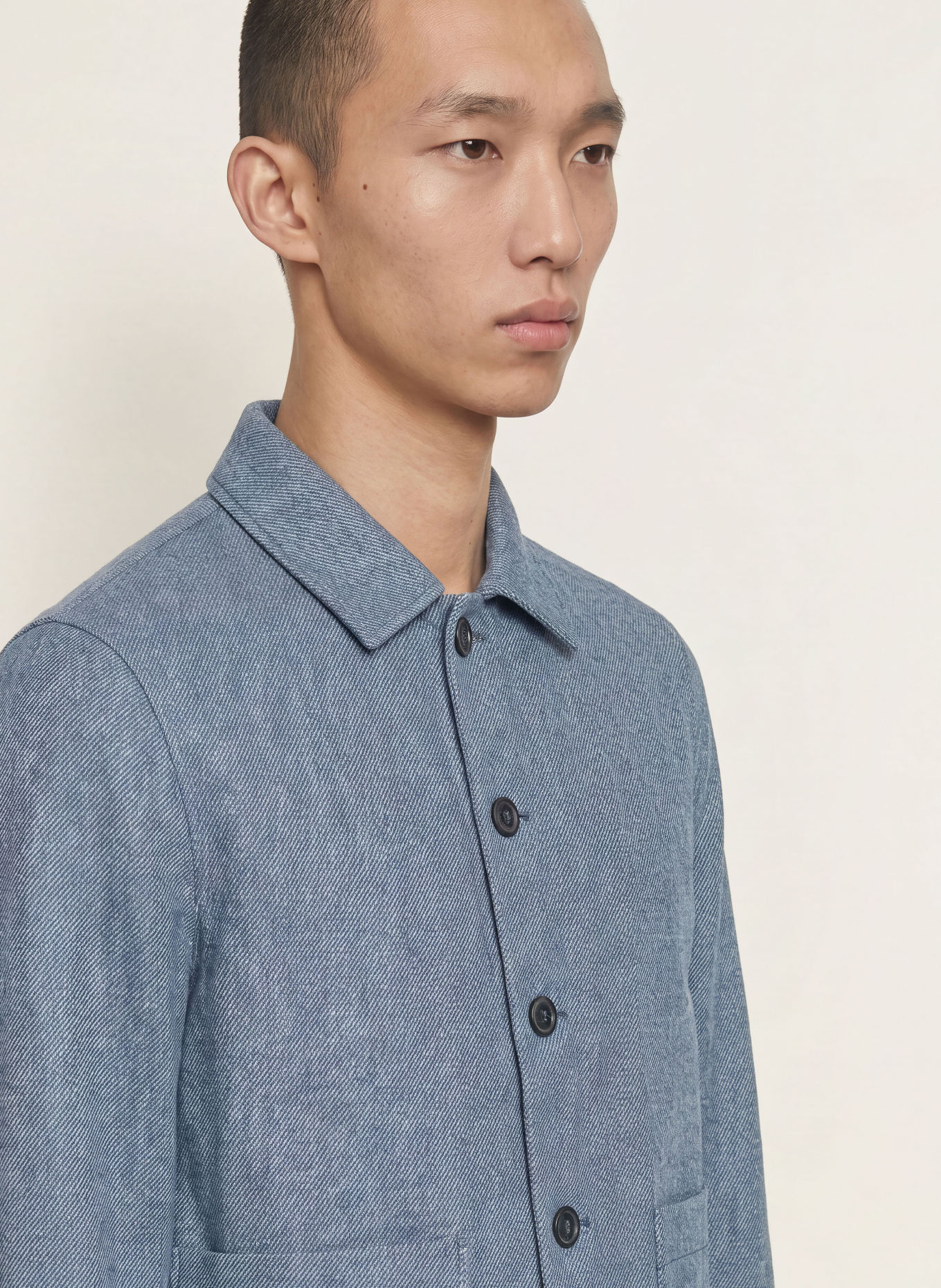 CIRCOLO 1901 Jersey Overshirt: BLUE