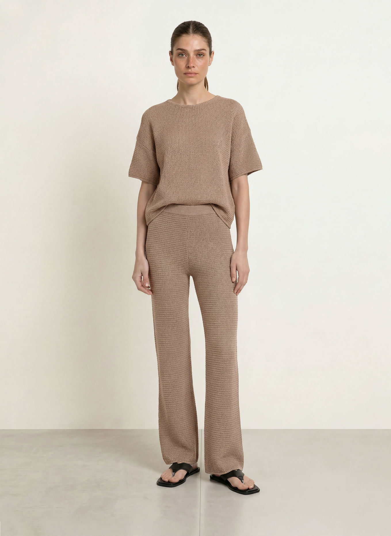 Juvia Gebreid shirt VINETA: KAKI