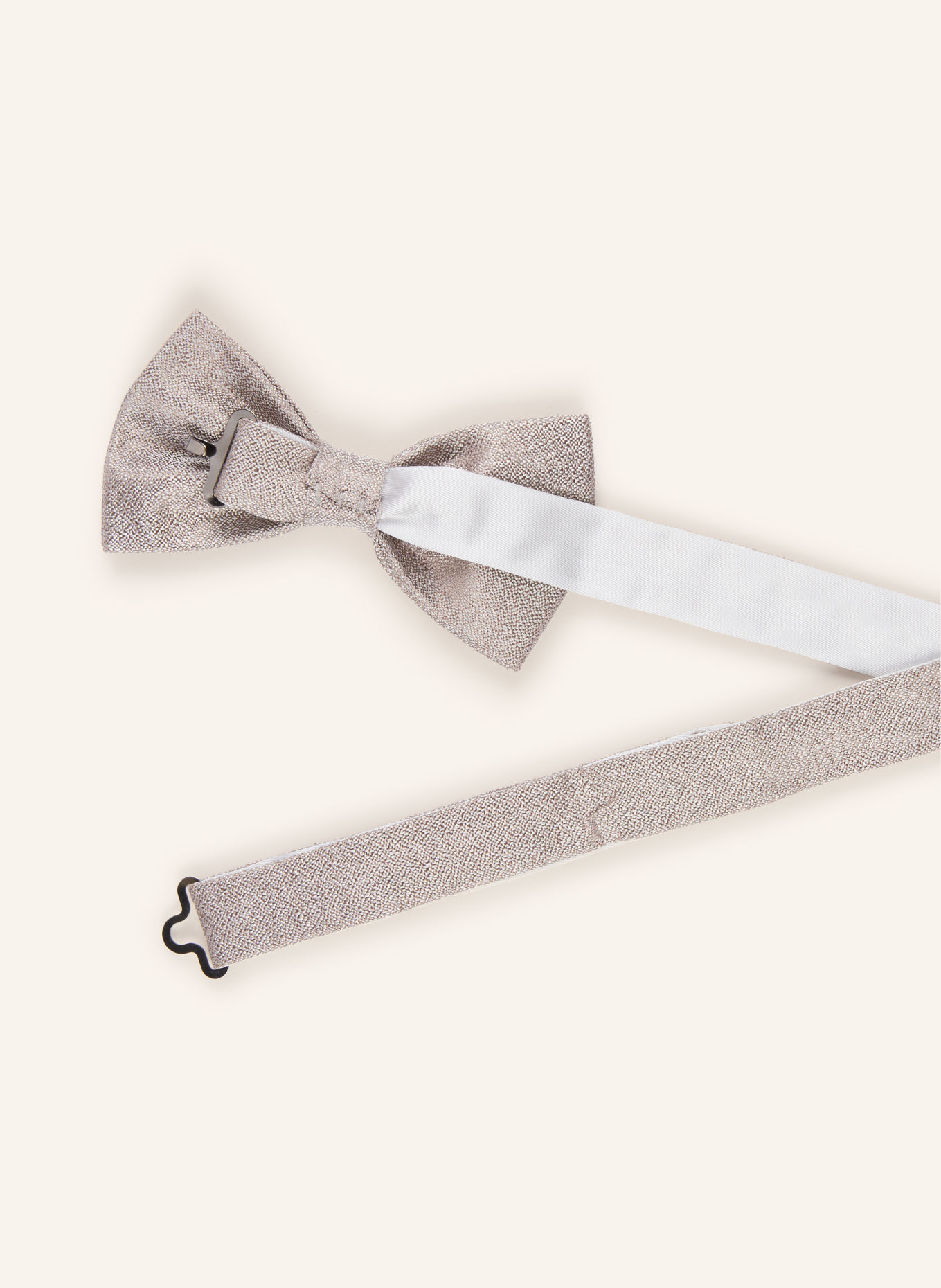 Sterlington Set: Bow tie and Pocket square: BEIGE